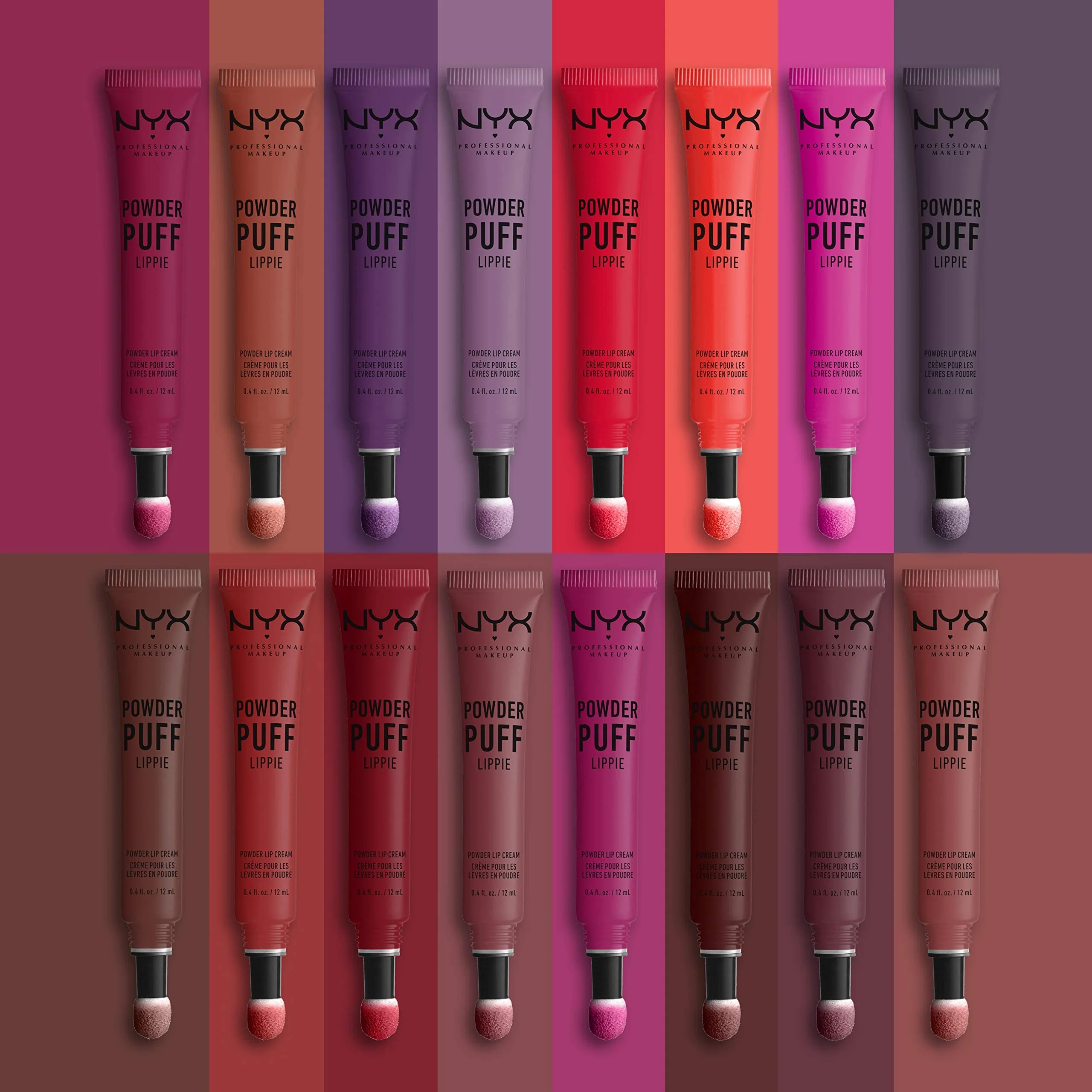 NYX PROFESSIONAL MAKEUP Powder Puff Lippie Lip Cream, Liquid Lipstick - Teenage Dream (Hot Pink) - Image 3