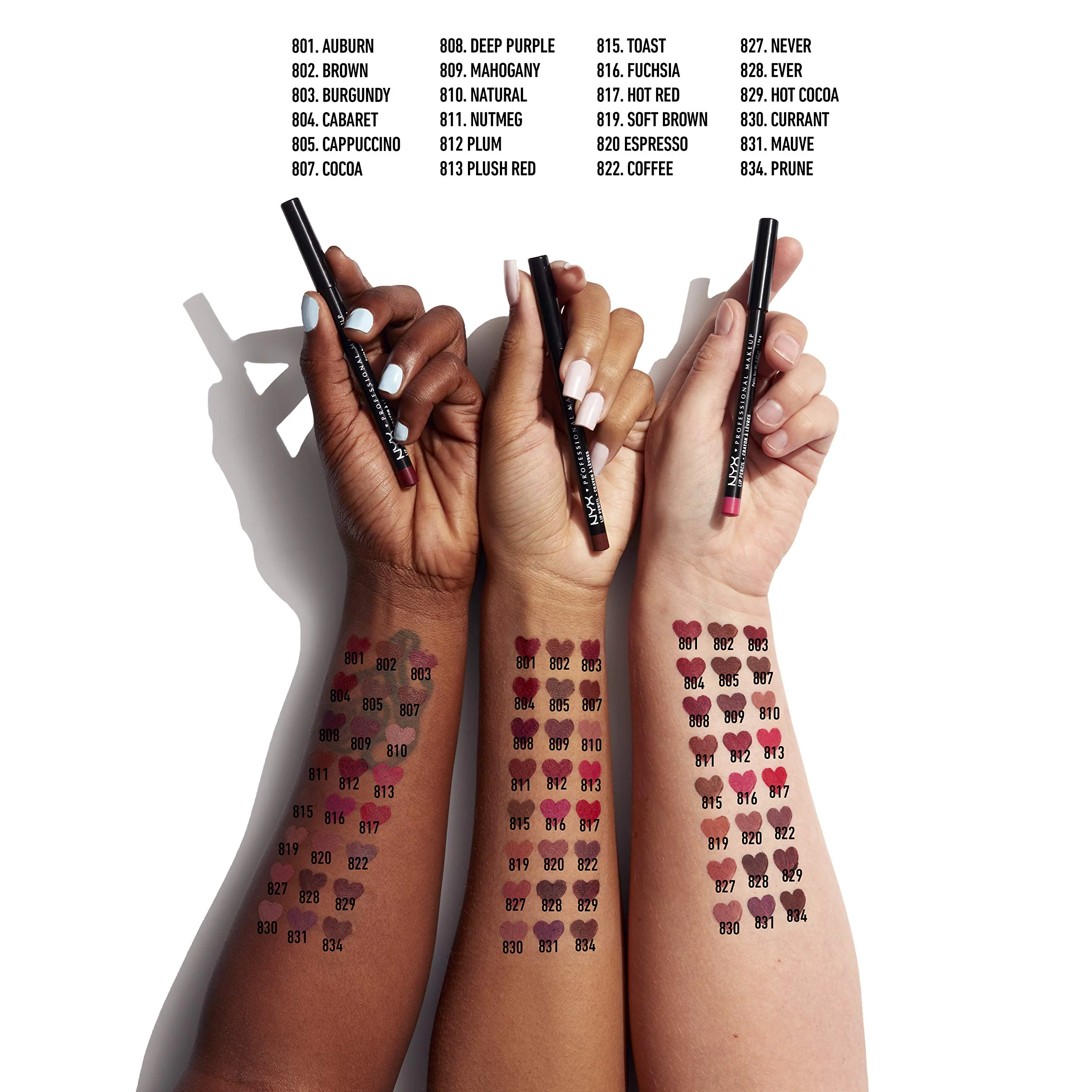NYX PROFESSIONAL MAKEUP slim lip liner pencil 810 natural - Image 4
