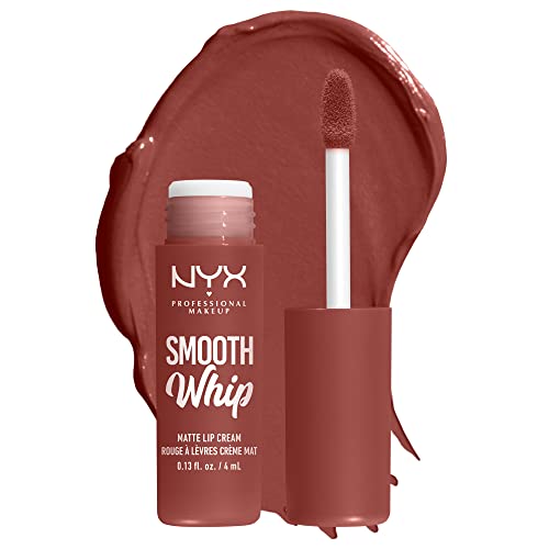 NYX PROFESSIONAL MAKEUP Smooth Whip Matte Lip Cream, Long Lasting, Moisturizing, Vegan Liquid Lipstick - Latte Foam (Pinky Mauve) - Image 3