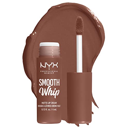 NYX PROFESSIONAL MAKEUP Smooth Whip Matte Lip Cream, Long Lasting, Moisturizing, Vegan Liquid Lipstick - Memory Foam (Cool Caramel) - Image 3
