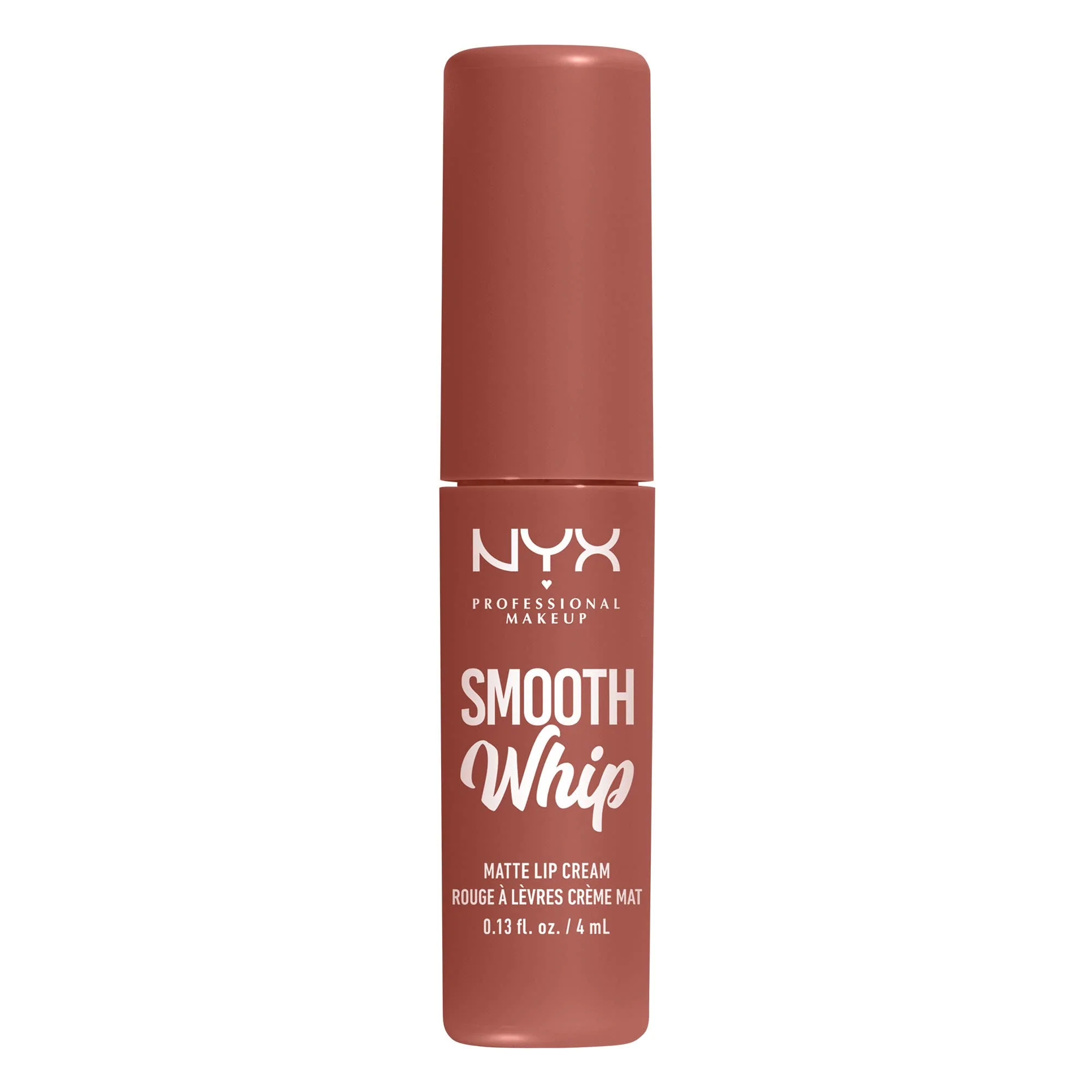 NYX PROFESSIONAL MAKEUP Smooth Whip Matte Lip Cream, Long Lasting, Moisturizing, Vegan Liquid Lipstick - Teddy Fluff (Midtone Pinky Brown) - Image 4