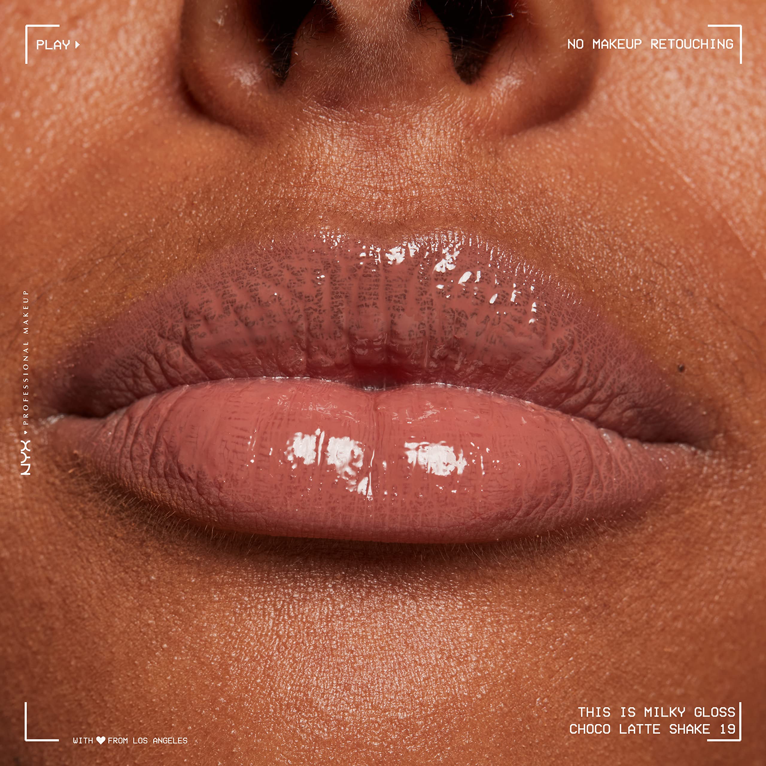 NYX PROFESSIONAL MAKEUP This Is Milky Gloss, Lip Gloss with 12 Hour Hydration, Vegan - Choco Latte Shake (Milk Chocolate) - Image 6