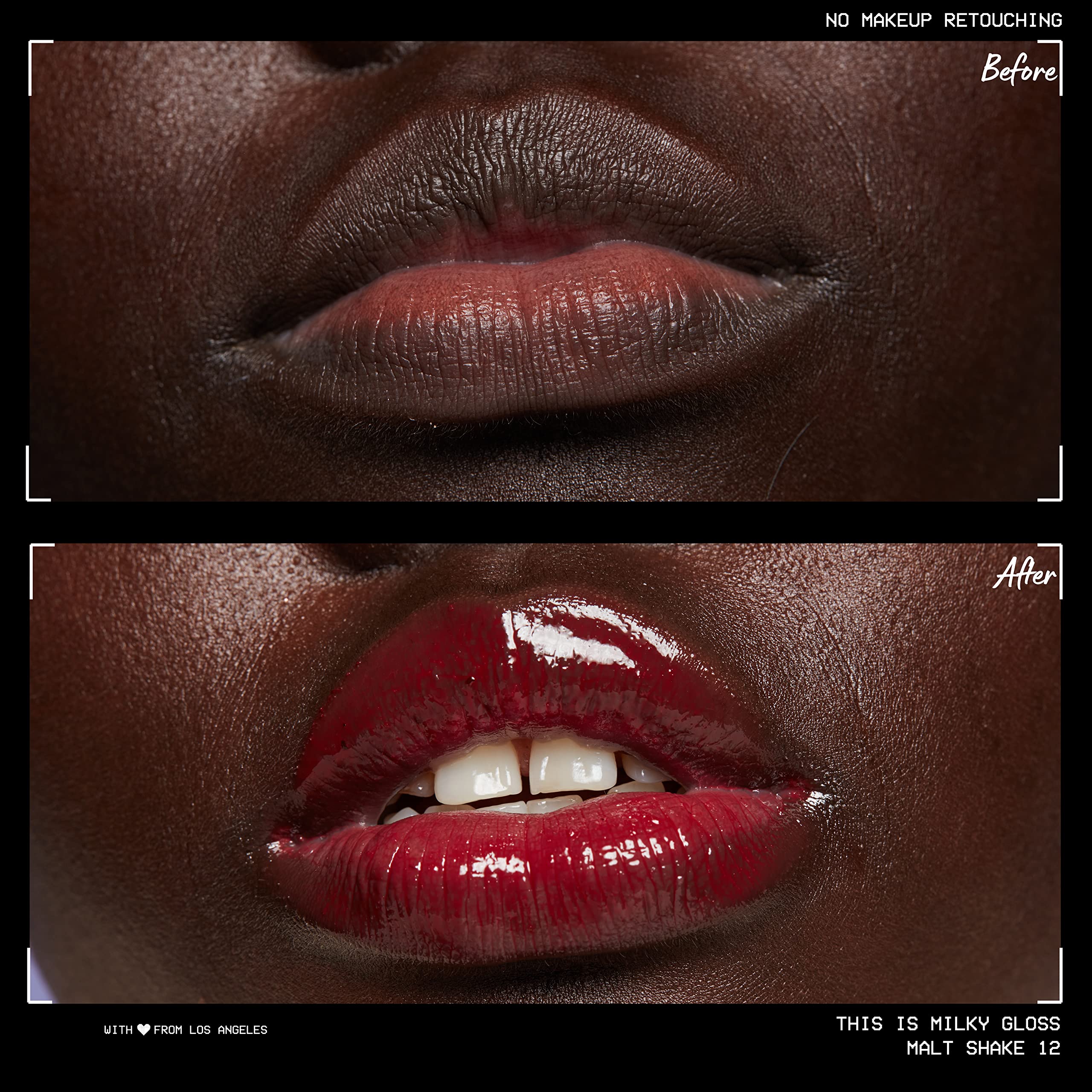 NYX PROFESSIONAL MAKEUP This Is Milky Gloss, Lip Gloss with 12 Hour Hydration, Vegan - Malt Shake (Warm Red) - Image 9