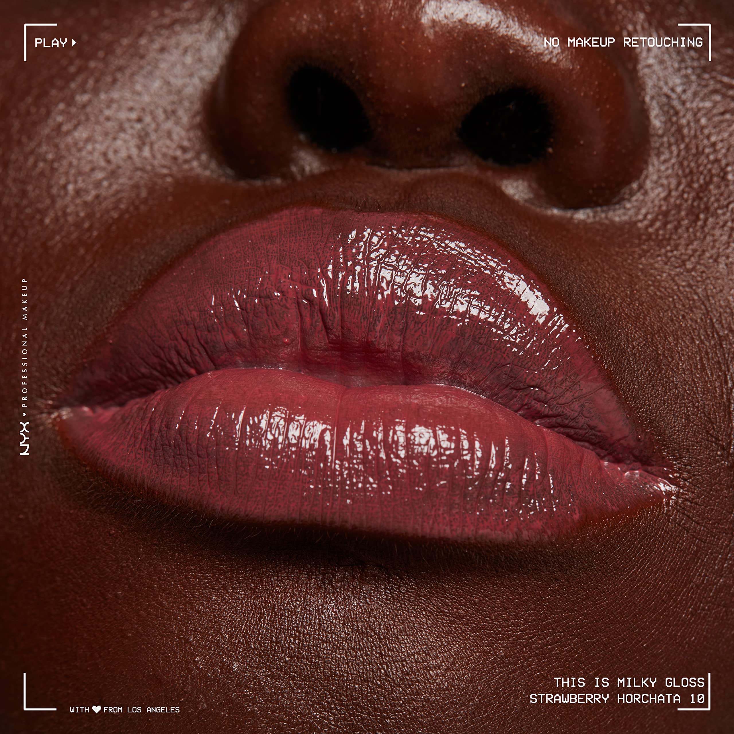 NYX PROFESSIONAL MAKEUP This Is Milky Gloss, Lip Gloss with 12 Hour Hydration, Vegan - Strawberry Horchata (Mauve Pink) - Image 6