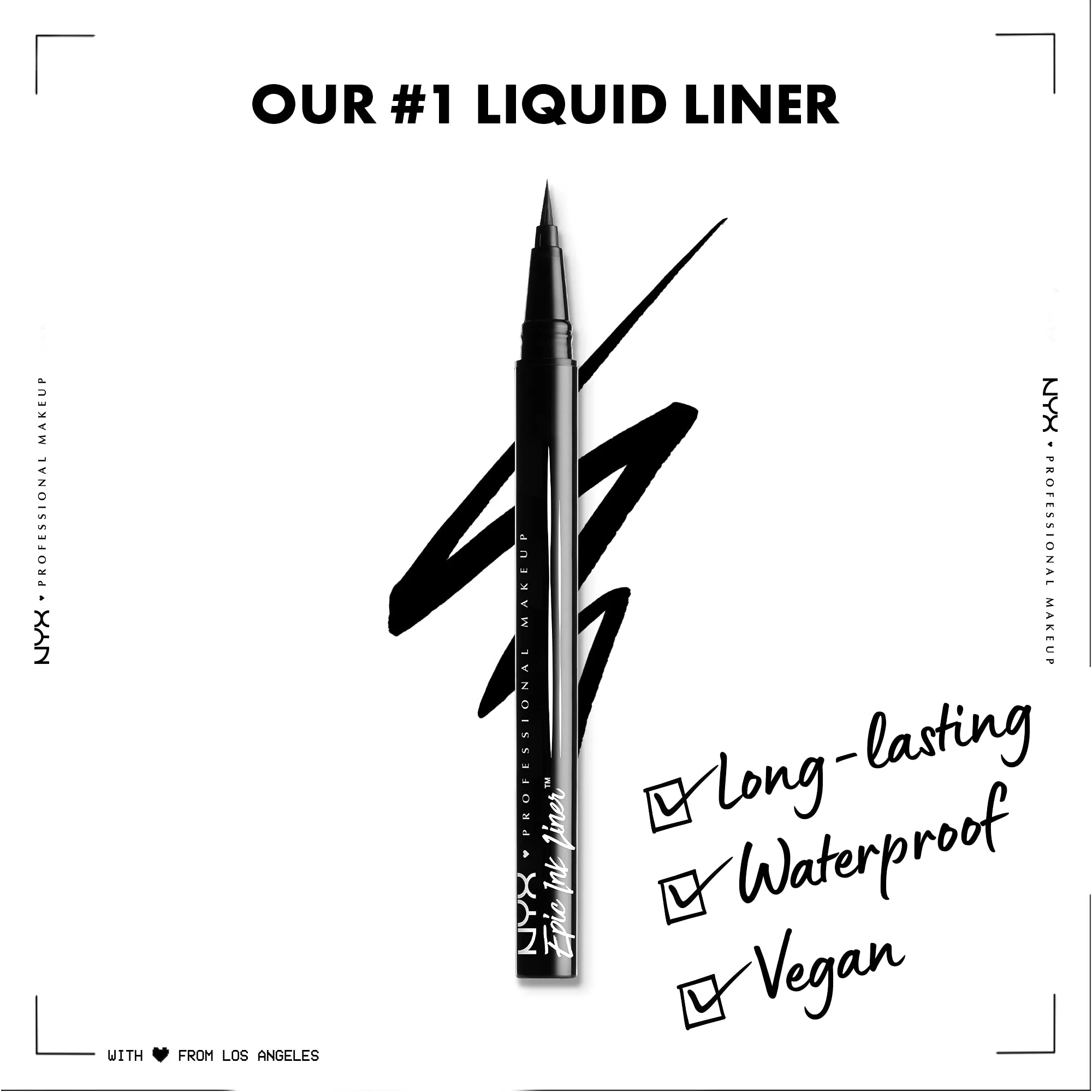 NYX PROFESSIONAL MAKEUP Ultimate Shadow & Liner Primer, Deep + Epic Ink Liner, Black (2-Pack Bundle) - Image 6