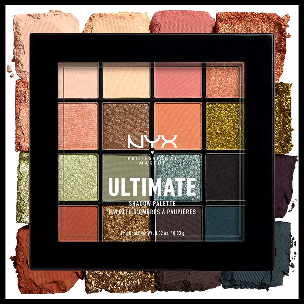 NYX PROFESSIONAL MAKEUP Ultimate Shadow Palette, Eyeshadow Palette - Utopia - Image 3