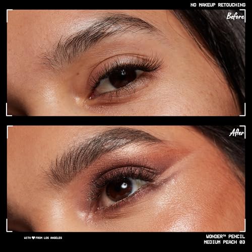 NYX PROFESSIONAL MAKEUP Wonder Pencil, Multi-Use Micro Highlighter & Concealer Stick - Medium Peach - Image 2