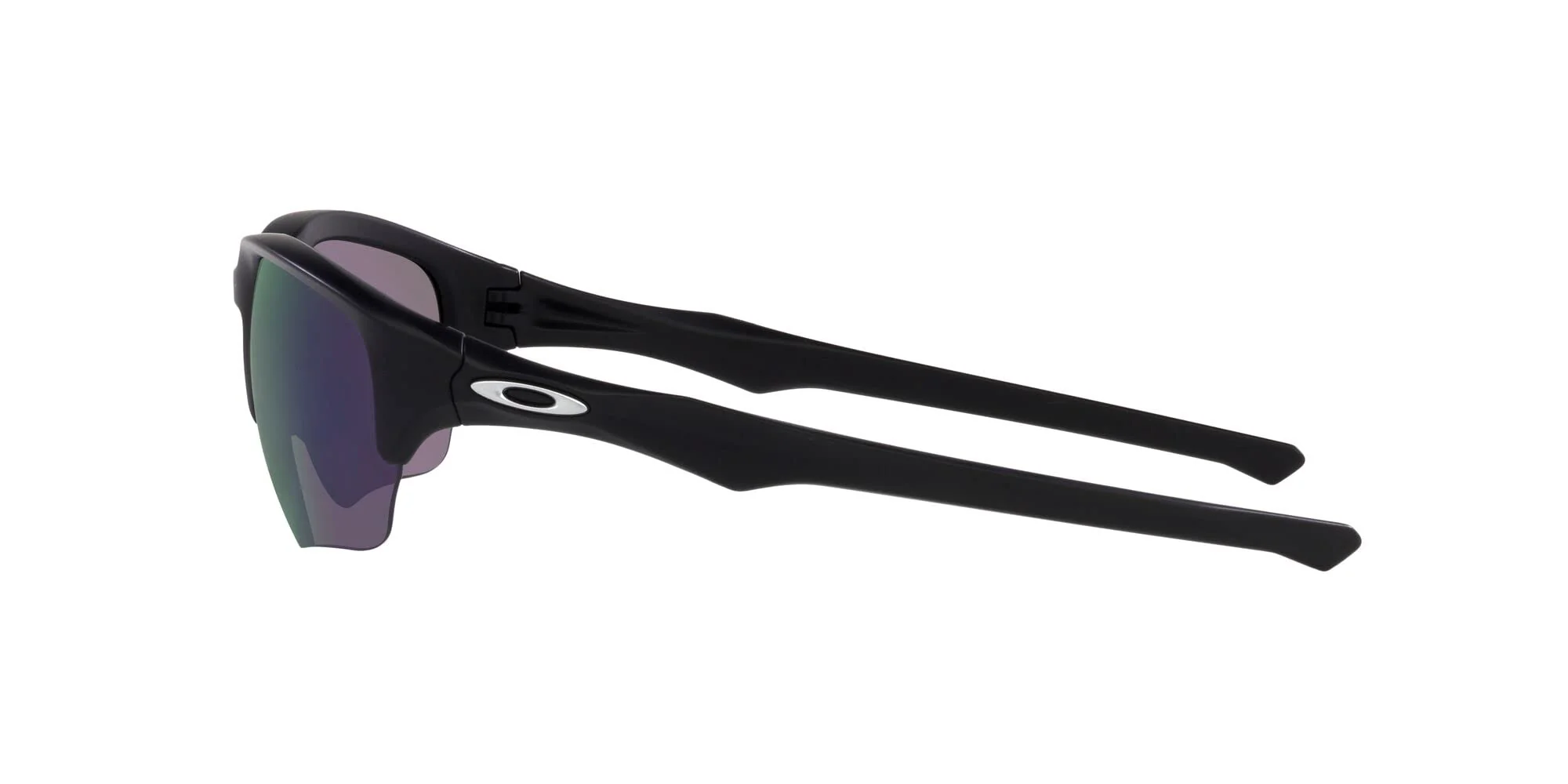 Oakley Men's OO9363 Flak Beta Rectangular Sunglasses, Matte Black/Green, 64mm - Image 5