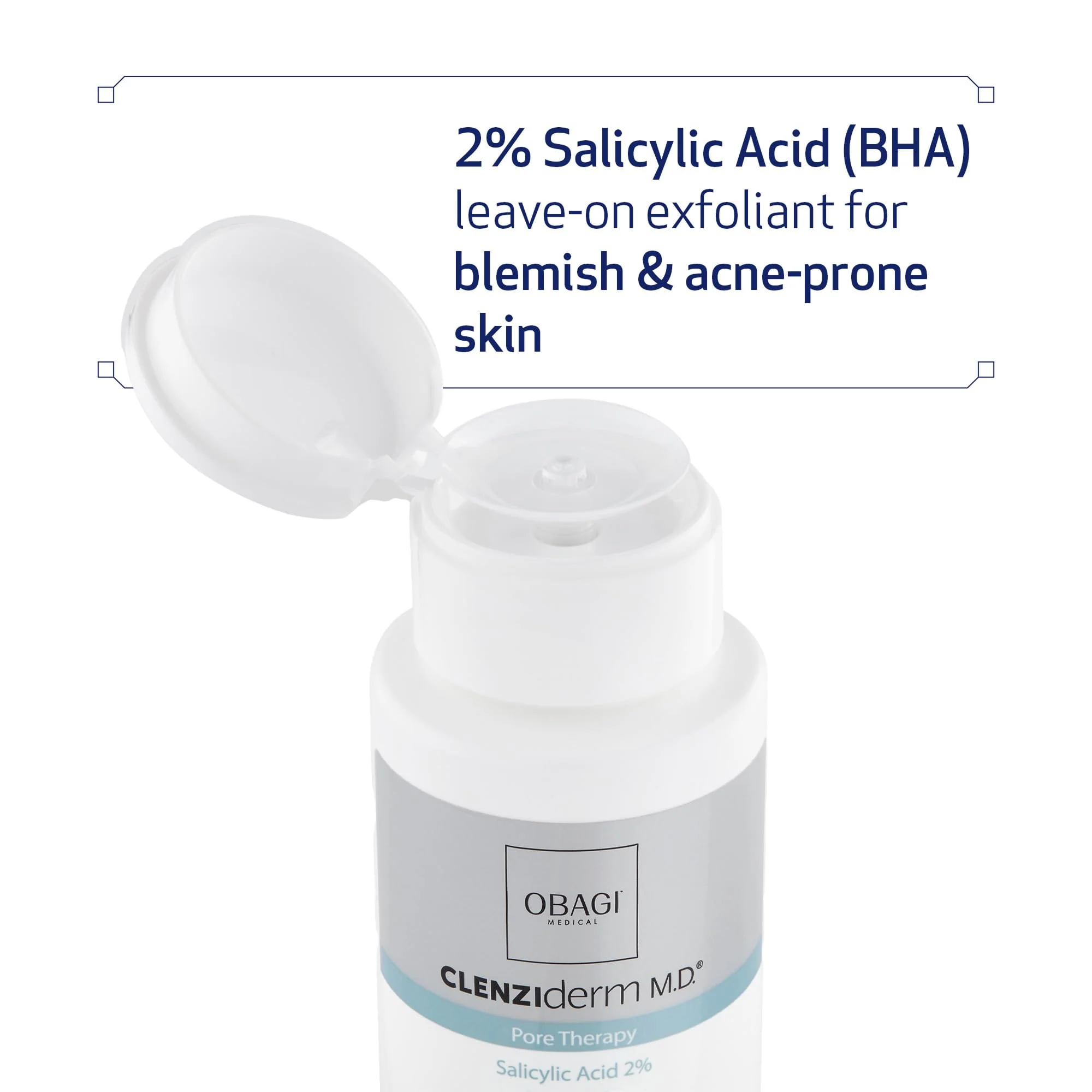 Obagi CLENZIderm M.D. Pore Therapy Exfoliating BHA Toner - Unclogs Pores with 2% Salicylic Acid Acne Treatment – Two Pack, 2 * 5 oz - Image 12