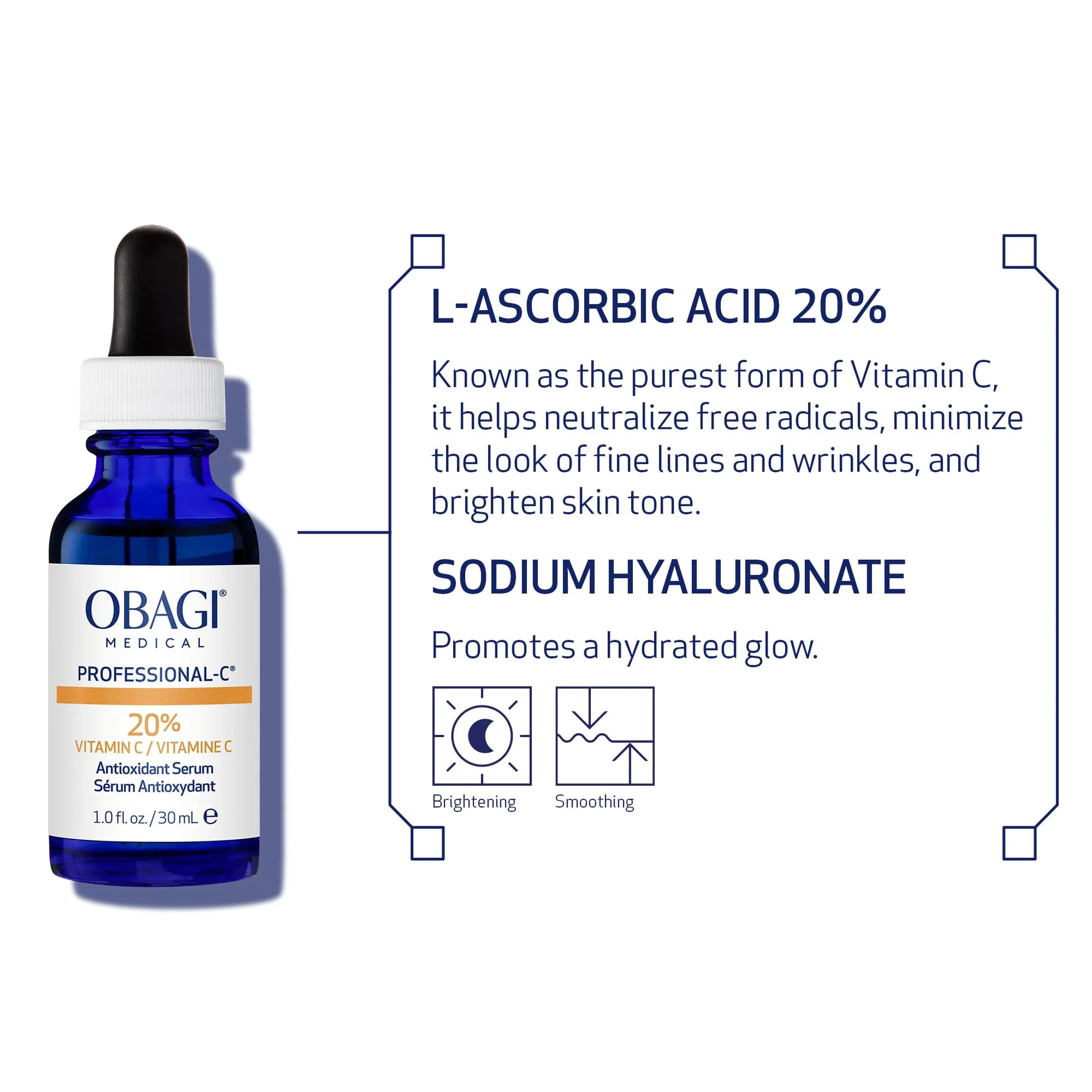 Obagi Medical Professional-C 20% Vitamin C Serum - Helps Brighten Skin Tone and Minimize the Appearance of Fine Lines & Wrinkles - 1 oz - Image 6
