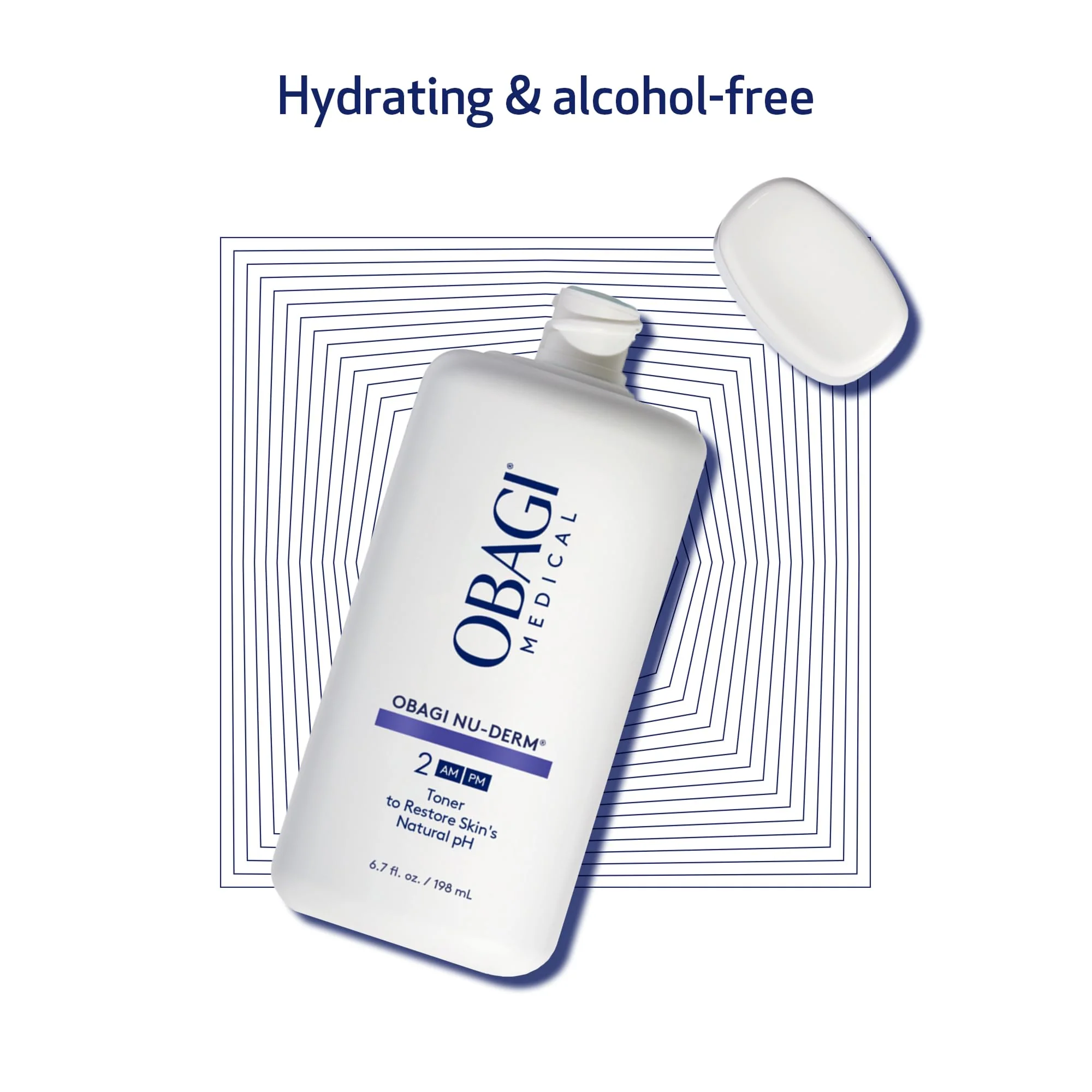 Obagi Nu-Derm Toner – Alcohol-Free, Balancing Nondrying Toner with Witch Hazel & Aloe Vera, Safe for Sensitive Skin – 2 oz, Travel Size - Image 5