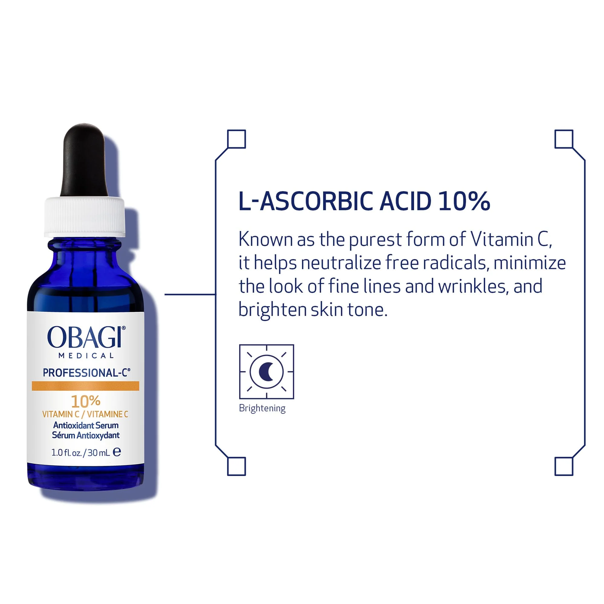 Obagi Professional-C 10% Vitamin C Serum – Helps Brighten Skin Tone and Minimize the Appearance of Fine Lines & Wrinkles s – Safe for Sensitive Skin – 1 oz - Image 7