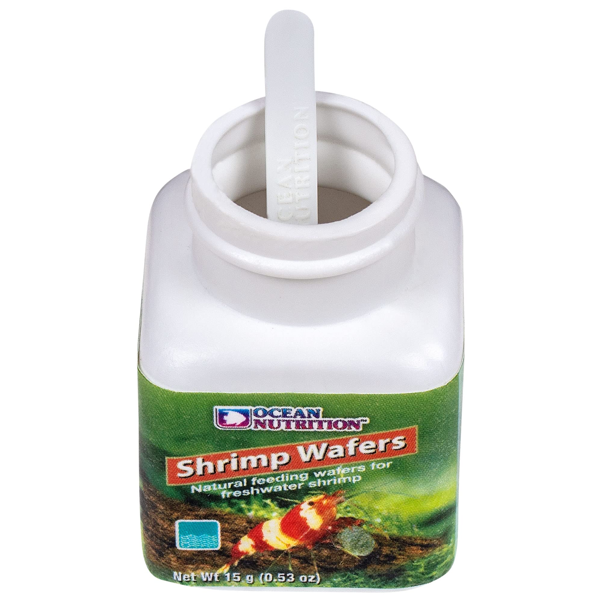Ocean Nutrition Shrimp Wafers - Sinking Shrimp Food for Freshwater Shrimp Tank (Neocaridina, Caridina, Ghost Shrimp Live, Amano, Cherry) - Enriched with Essential Vitamins & Proteins - 0.53 oz (15 g) - Image 4