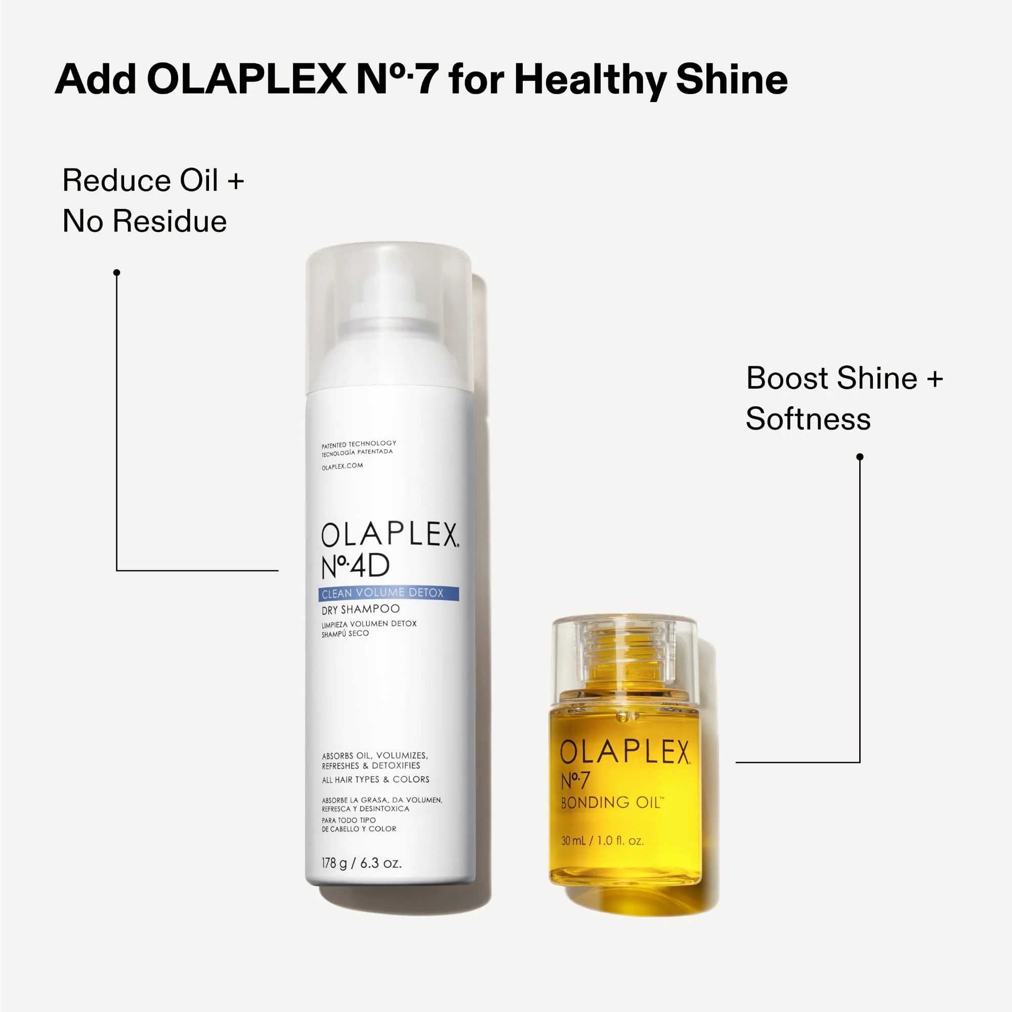 Olaplex Nº.4D Clean Weightless Volume Healthy Scalp Dry Shampoo: Absorbs Oils & Neutralizes Odor | No Powdery Residue | For Coily, Curly, Straight, and Wavy, 178 g / 6.3 Oz - Image 4