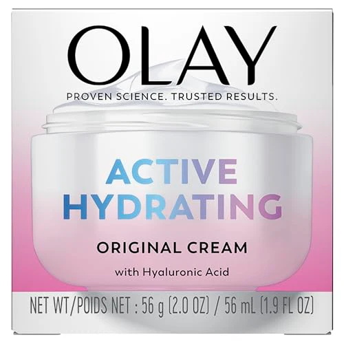 Olay Active Hydrating Cream Face Moisturizer, 1.9 fl oz - Image 3