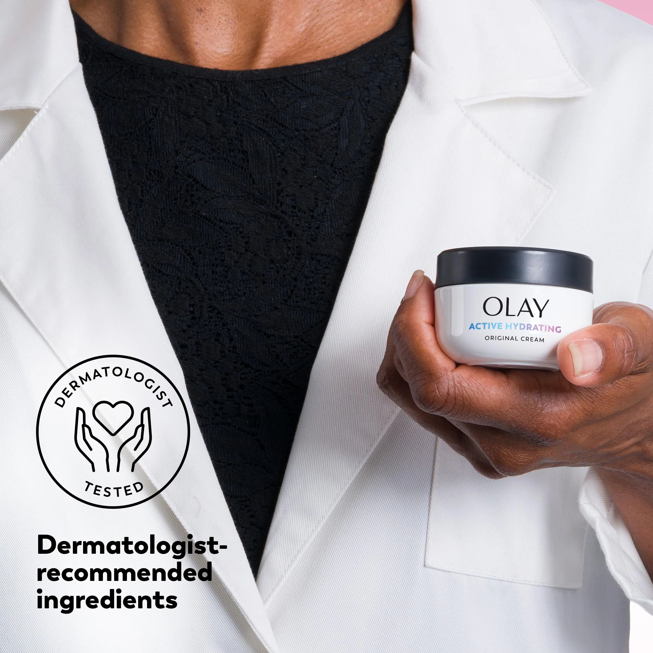 Olay Active Hydrating Cream Face Moisturizer, 1.9 fl oz - Image 8