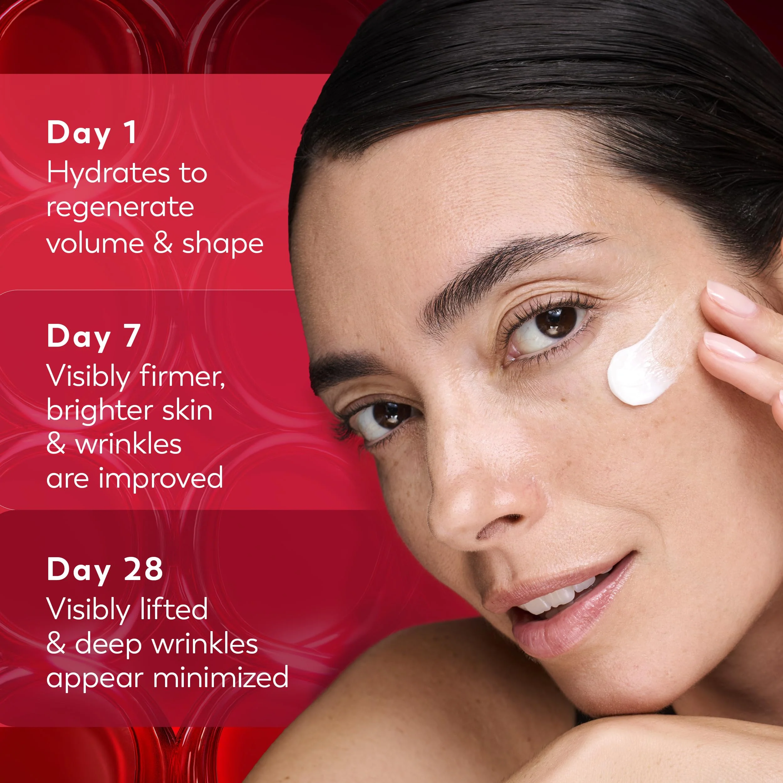 Olay Face Moisturizer, Regenerist Micro-Sculpting Cream for Women, Fragrance-Free - Anti-Aging, Anti-Wrinkle, Firming Skin Care - Triple Collagen Cream, Peptide, Hyaluronic Acid, Niacinamide, 1.7oz - Image 13