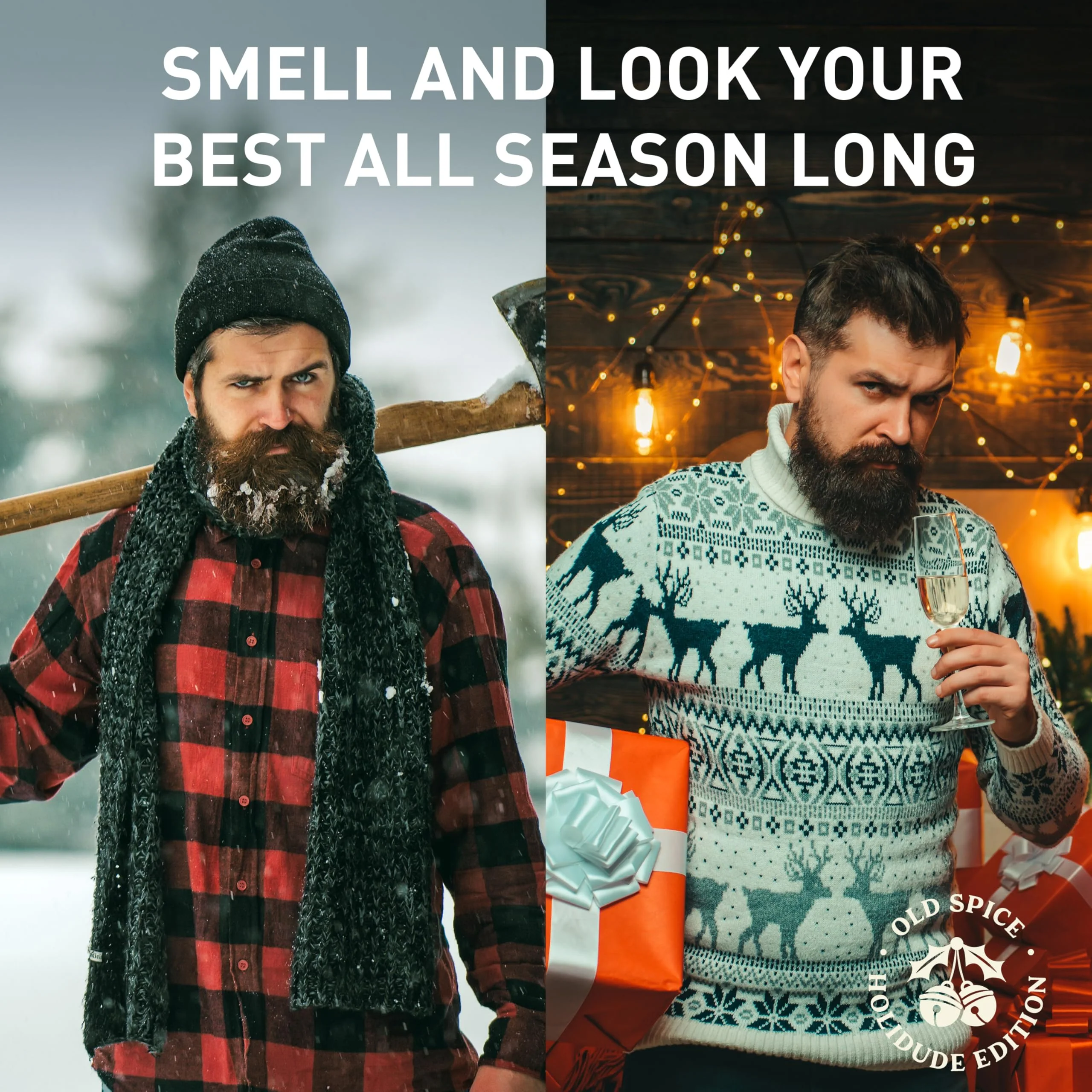 Old Spice Body Wash for Men, Holidudes Holiday Edition, 24/7 Holiday Freshness, Lasting Scent and Rich Lather, Stocking Stuffer, Lumbersnack with Fresh Pine Scent, 16 oz - Image 10
