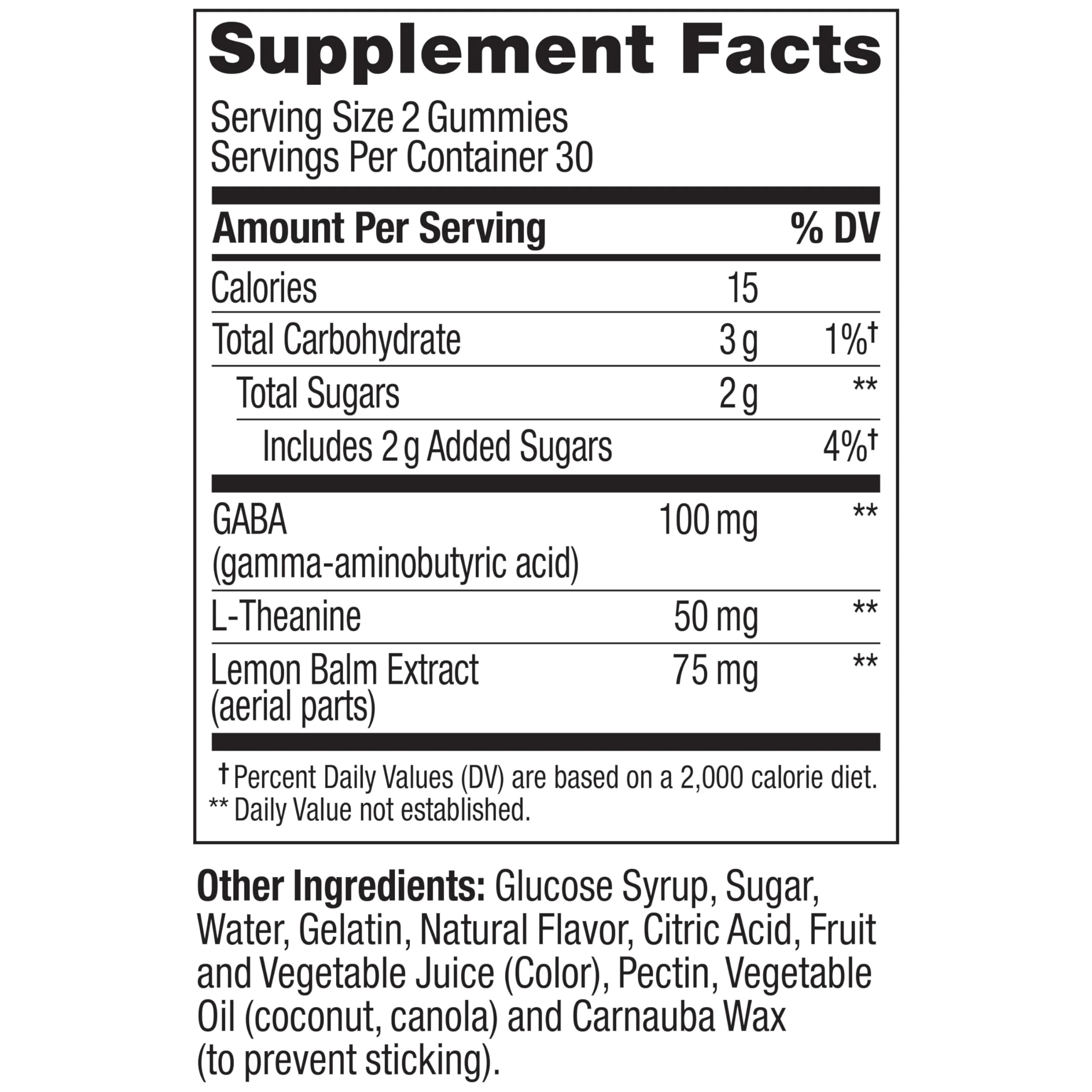 OLLY Goodbye Stress Gummy, GABA, L-Theanine, Lemon Balm, Stress Relief Supplement, Berry - 60 Count - Image 4