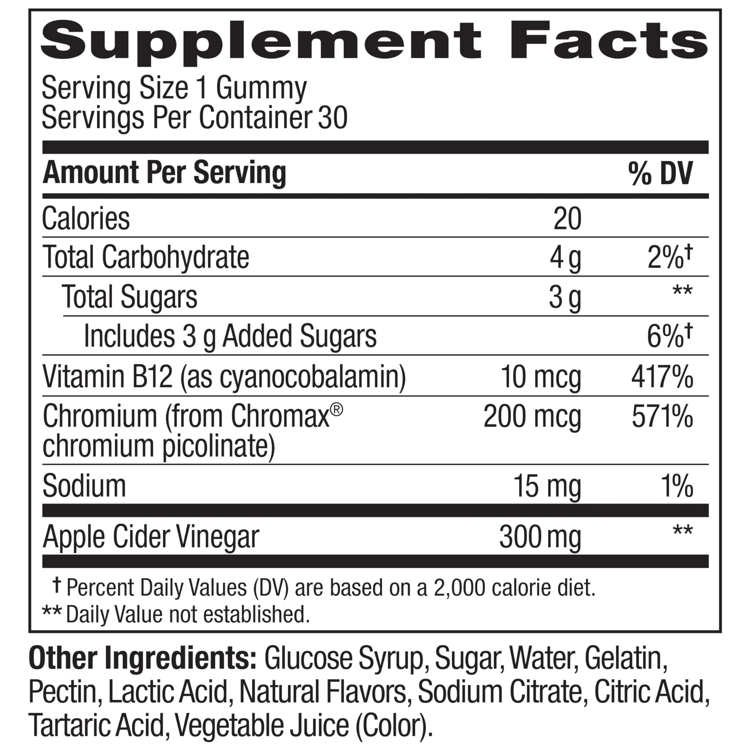 OLLY Metabolism Gummy Rings, Apple Cider Vinegar, Vitamin B12, Chromium, Energy and Digestive Health, Chewable Supplement, Apple Flavor - 30 Count - Image 6