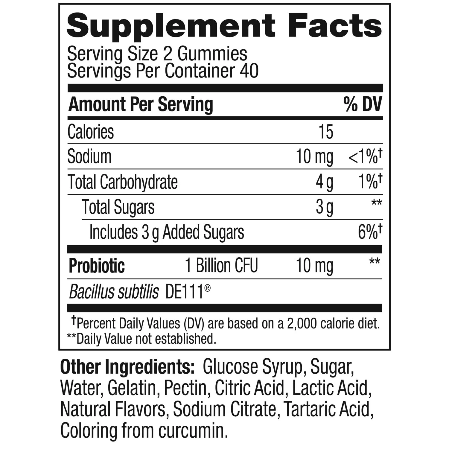 OLLY Probiotic Gummy, 1 Billion CFUs, Immune and Digestive Support, Chewable Probiotic Supplement, Mango, 80 Count - Image 4