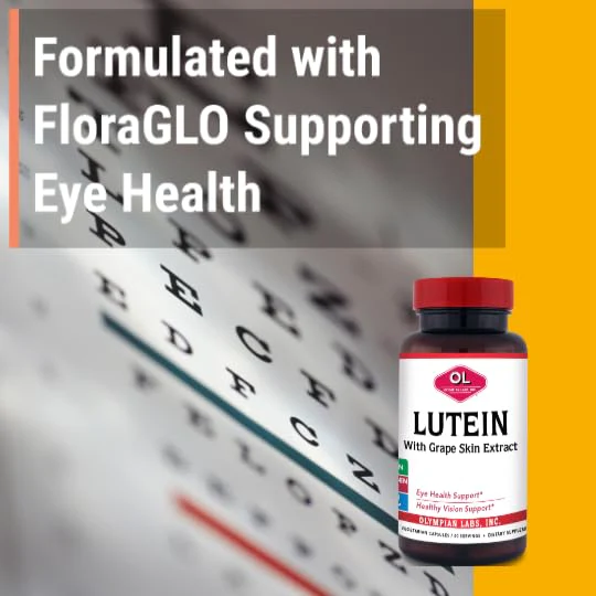 Olympian Labs Lutein 20 mg, 60 Capsules Formulated with FloraGLO and Grape Skin Extract, Supporting Healthy Vision and Eye Function - Image 5