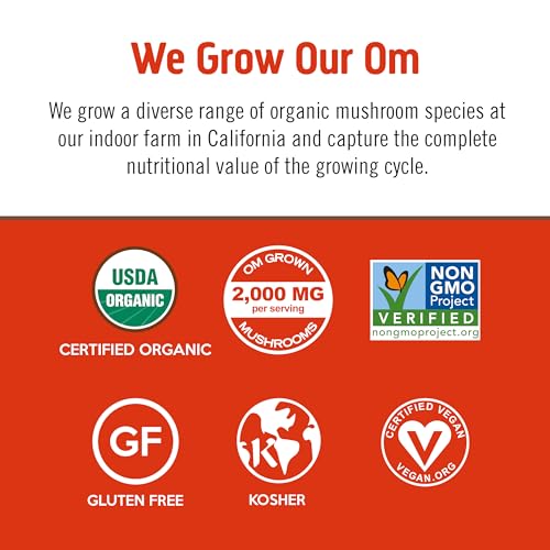 OM MUSHROOM SUPERFOOD Morning Energy Blend – Coffee-Free Mushroom Drink Mix with Cordyceps, Lion’s Mane, Rhodiola & Vitamin D2 – Natural Energy, Focus & Endurance Support – Single Serve (10 Count) - Image 6