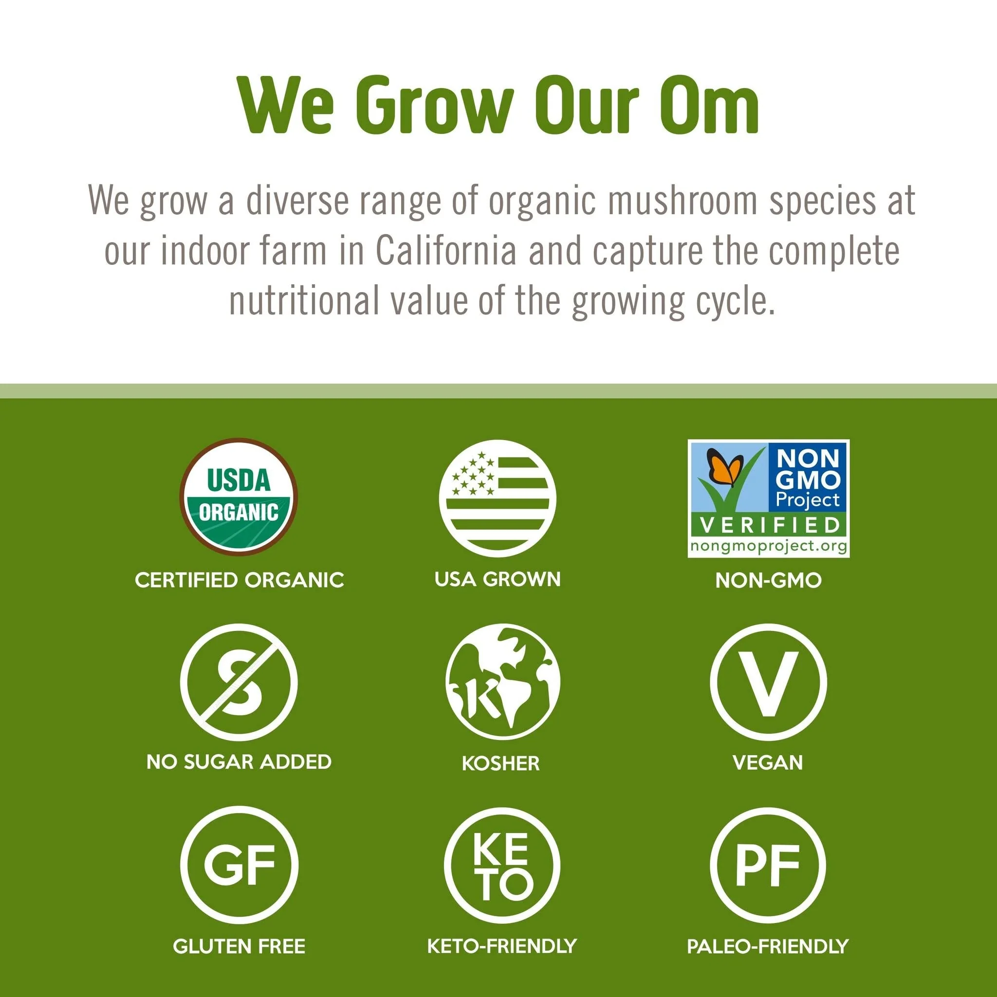 Om Mushroom Superfood Reishi Organic Mushroom Powder, 100 Servings, Organic Adaptogen Powder for Stress Relief and Immune Health - Image 3