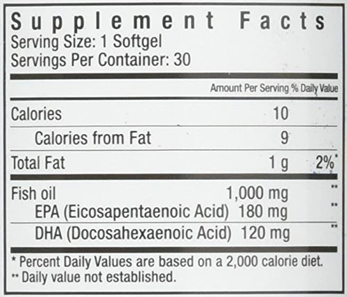 OmegaWorks Super Omega 3, EPA / DHA Fatty Acids, Healthy Joints, Enteric Coated 90 softgels, 90 servings - Image 3