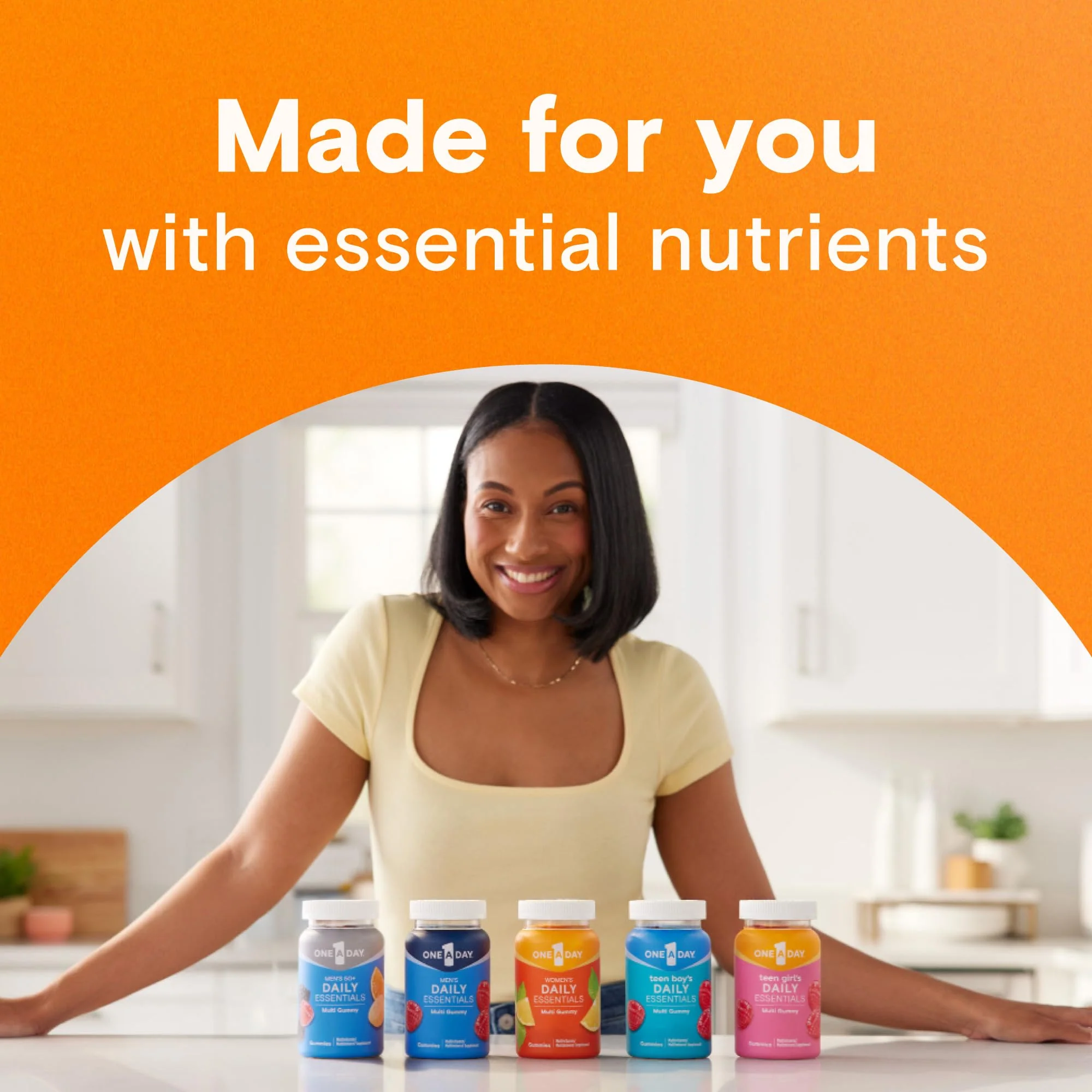 One A Day Teen Girl’s Daily Essentials Multivitamin Gummies, Teen Girl Multivitamins with Biotin, Vitamin B12 and B6, Vitamin C, Raspberry Natural Flavor, 120 Gummies - Image 7