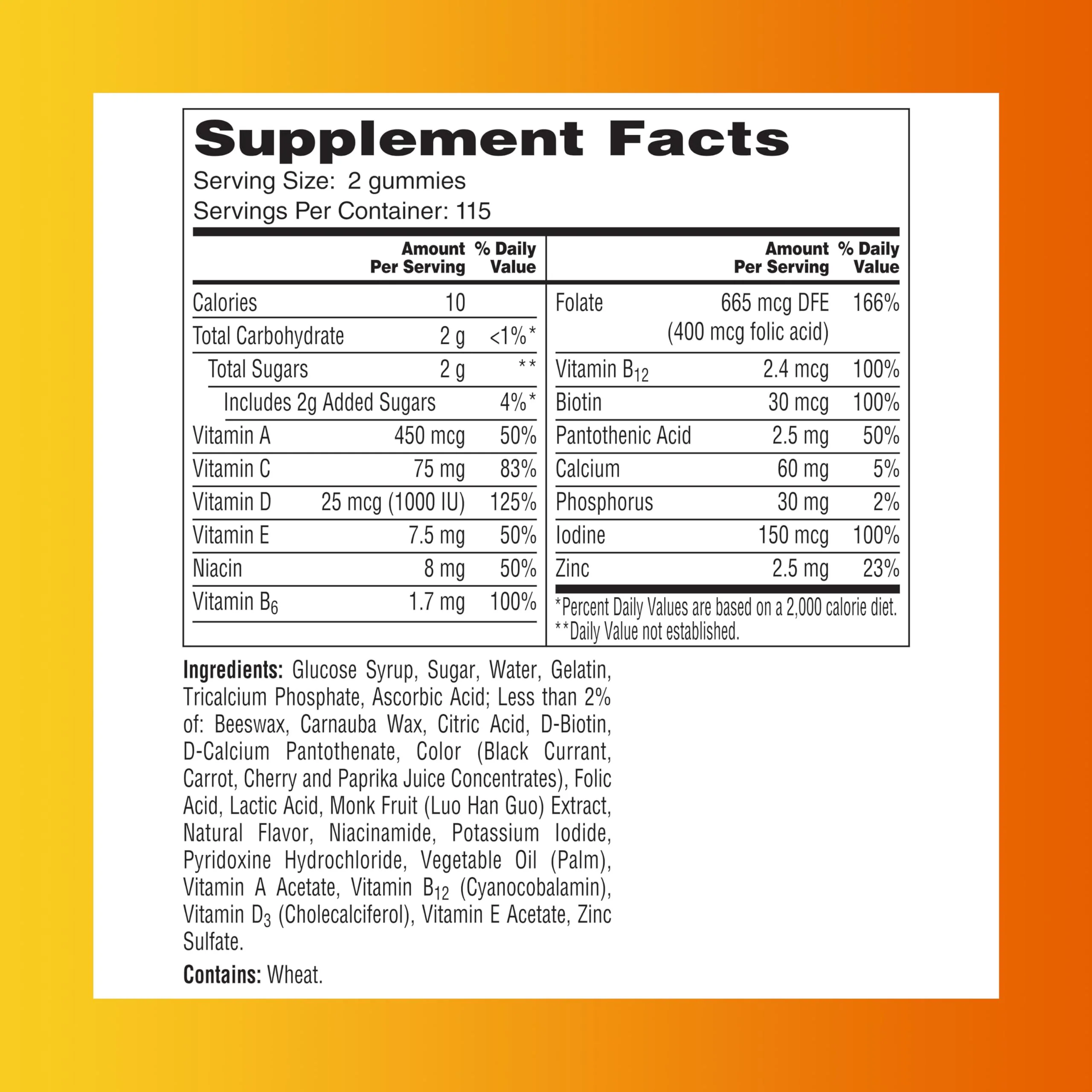 One A Day Women’s Multivitamin Gummies, Multivitamin For Women with Vitamin A, C, E, Vitamin D and Zinc for Immune Health Support, 230 count - Image 3