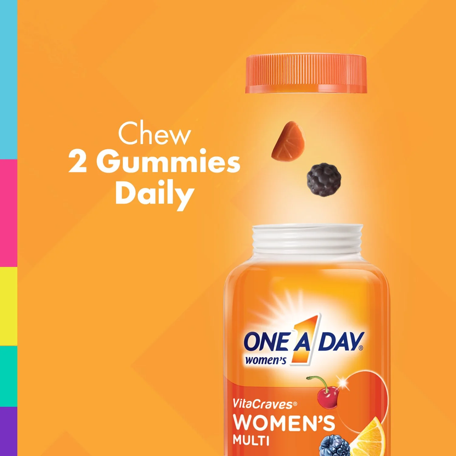 One A Day Womenâ€™s Multivitamin, Supplement with Vitamins A, C, E, B1, B2, B6, B12, Biotin, Calcium and Vitamin D, 150 count - Image 4