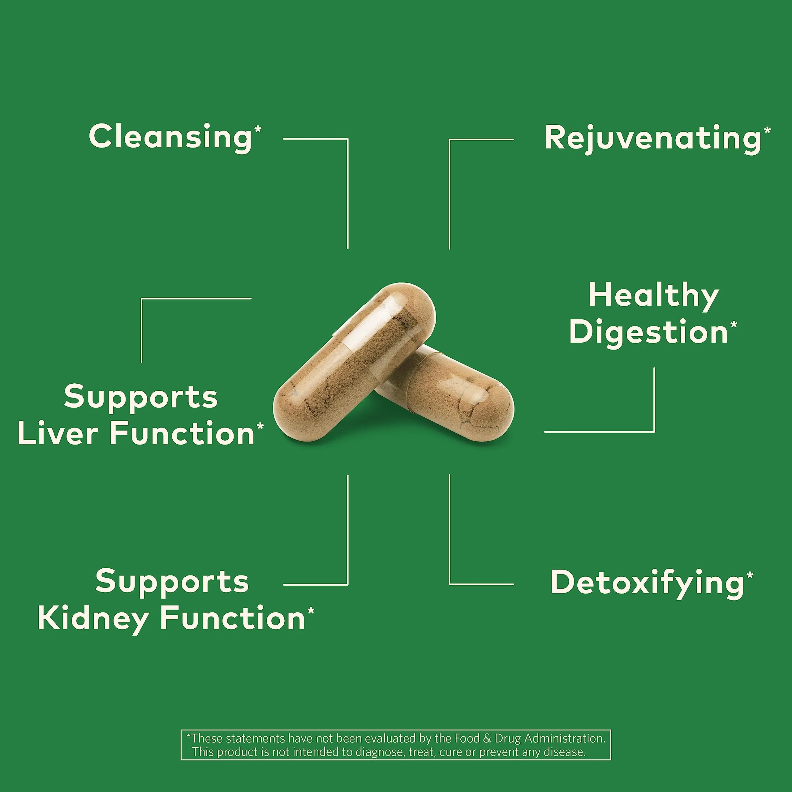 ORGANIC INDIA Liver Kidney Herbal Supplement - Detoxify & Rejuvenate, Supports Healthy Liver & Kidney Function, Vegan, Gluten-Free, Kosher, USDA Certified Organic, Non-GMO - 90 Capsules - Image 8