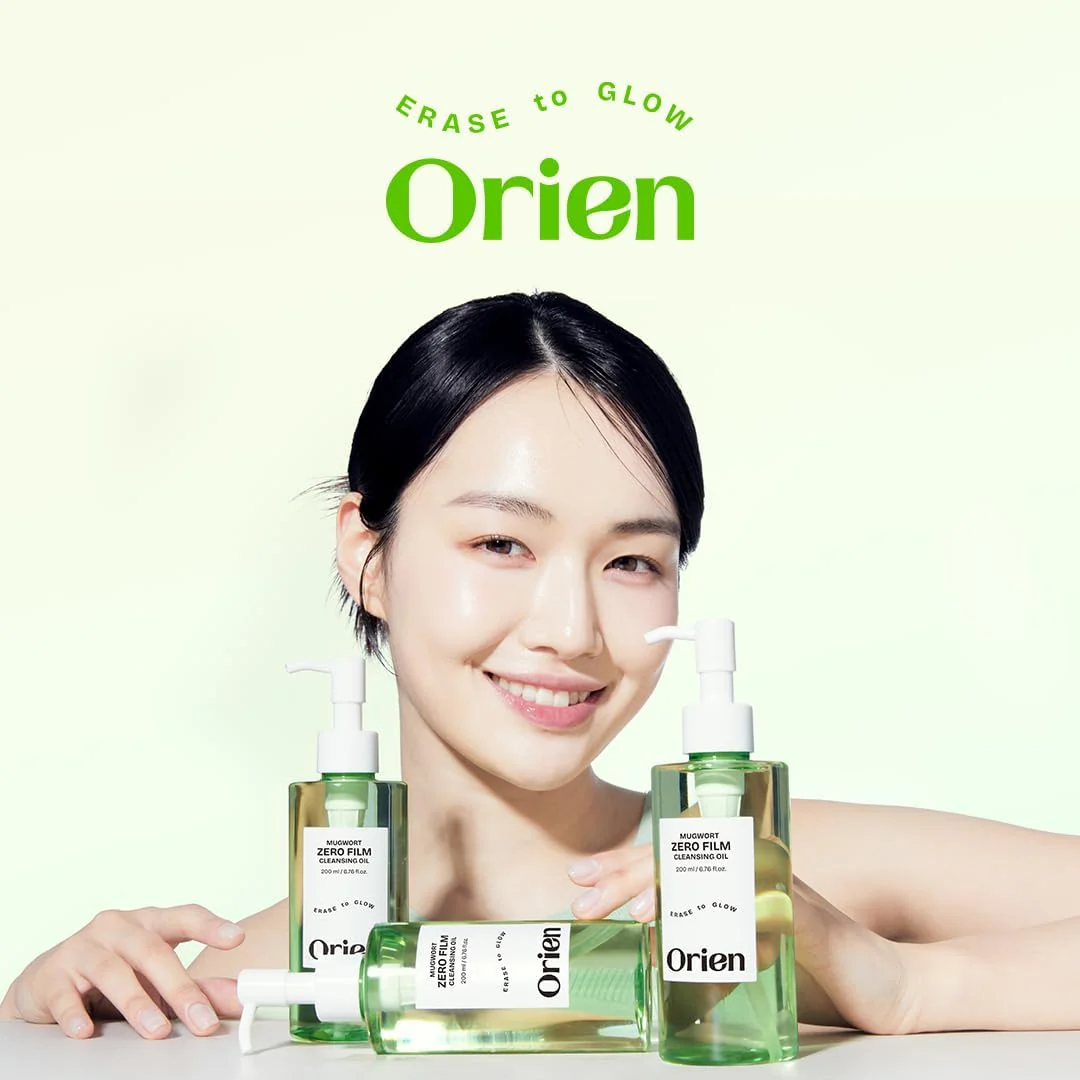 Orien Mugwort Zero Film Cleansing Oil 6.76 fl.oz. 200ml ㅣDaily Makeup Blackhead Removal No pore clogging Korean skincare double cleansing - Image 2