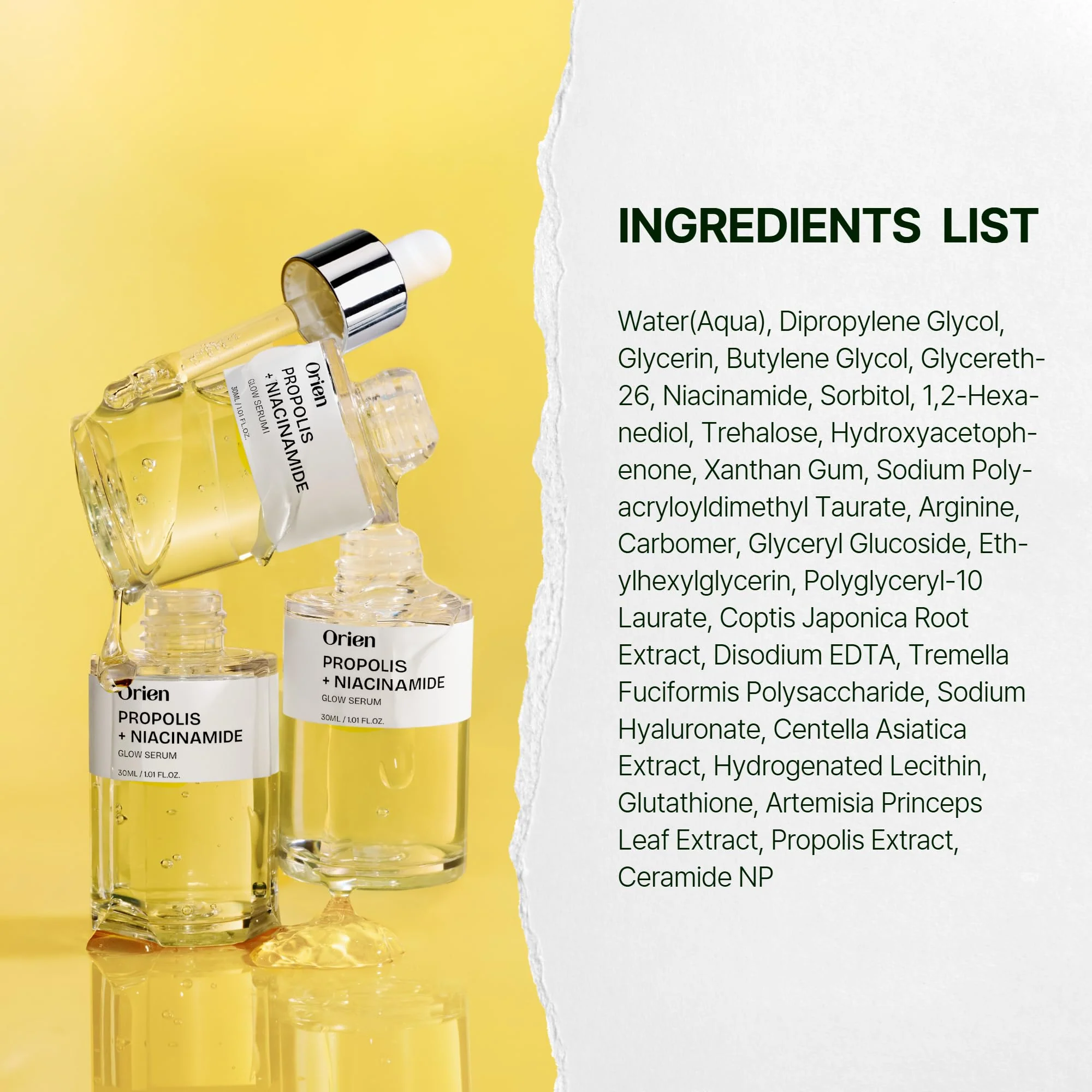 Orien Propolis Niacinamide Glow Serum 1.01 fl.oz. - Image 2