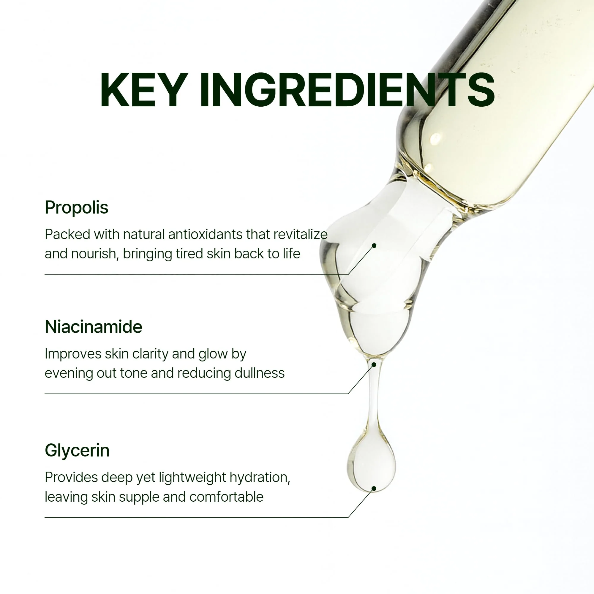 Orien Propolis Niacinamide Glow Serum 1.01 fl.oz. - Image 5