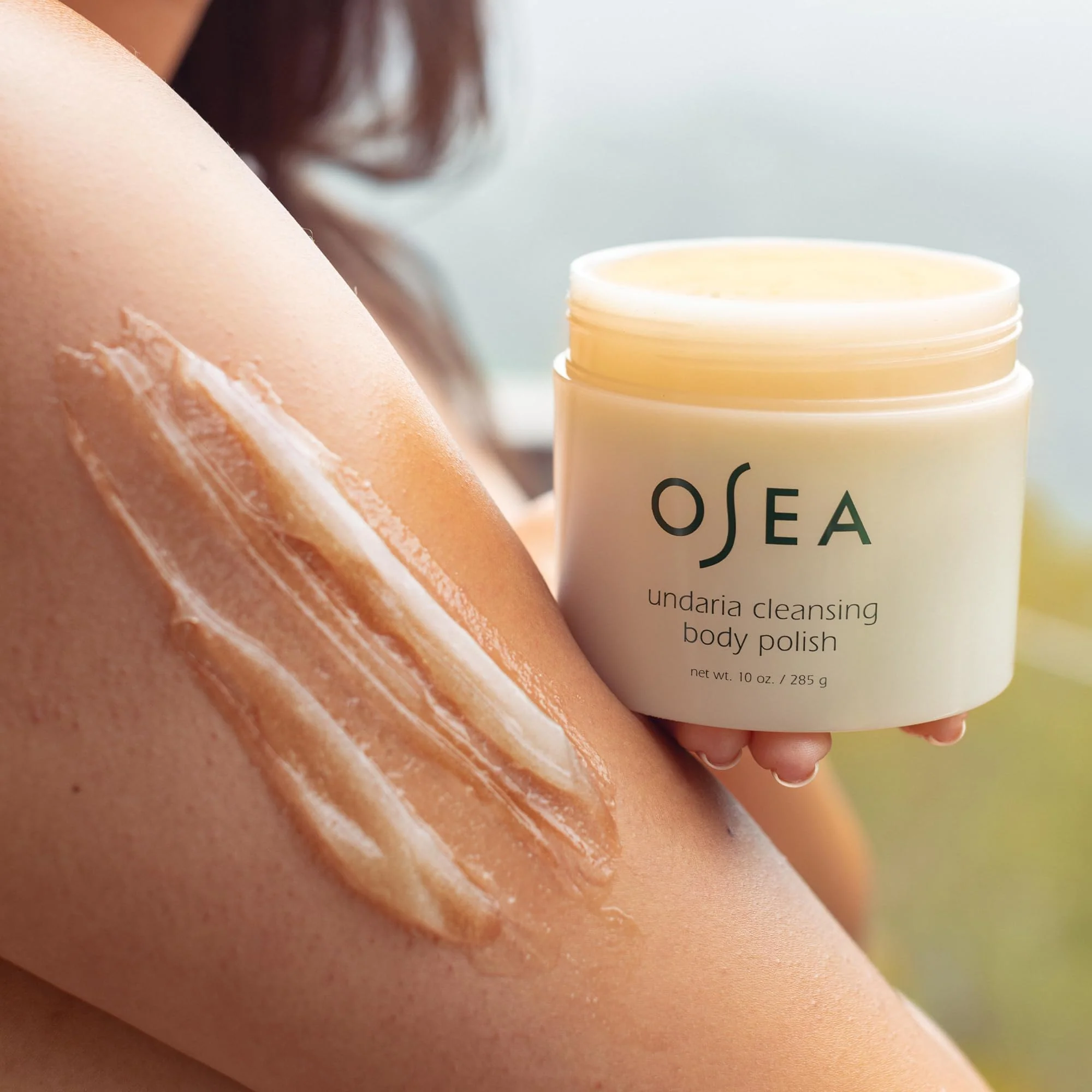 OSEA Smooth & Glow Undaria Duo - Travel Size Undaria Body Oil and Undaria Cleansing Body Polish - Image 5