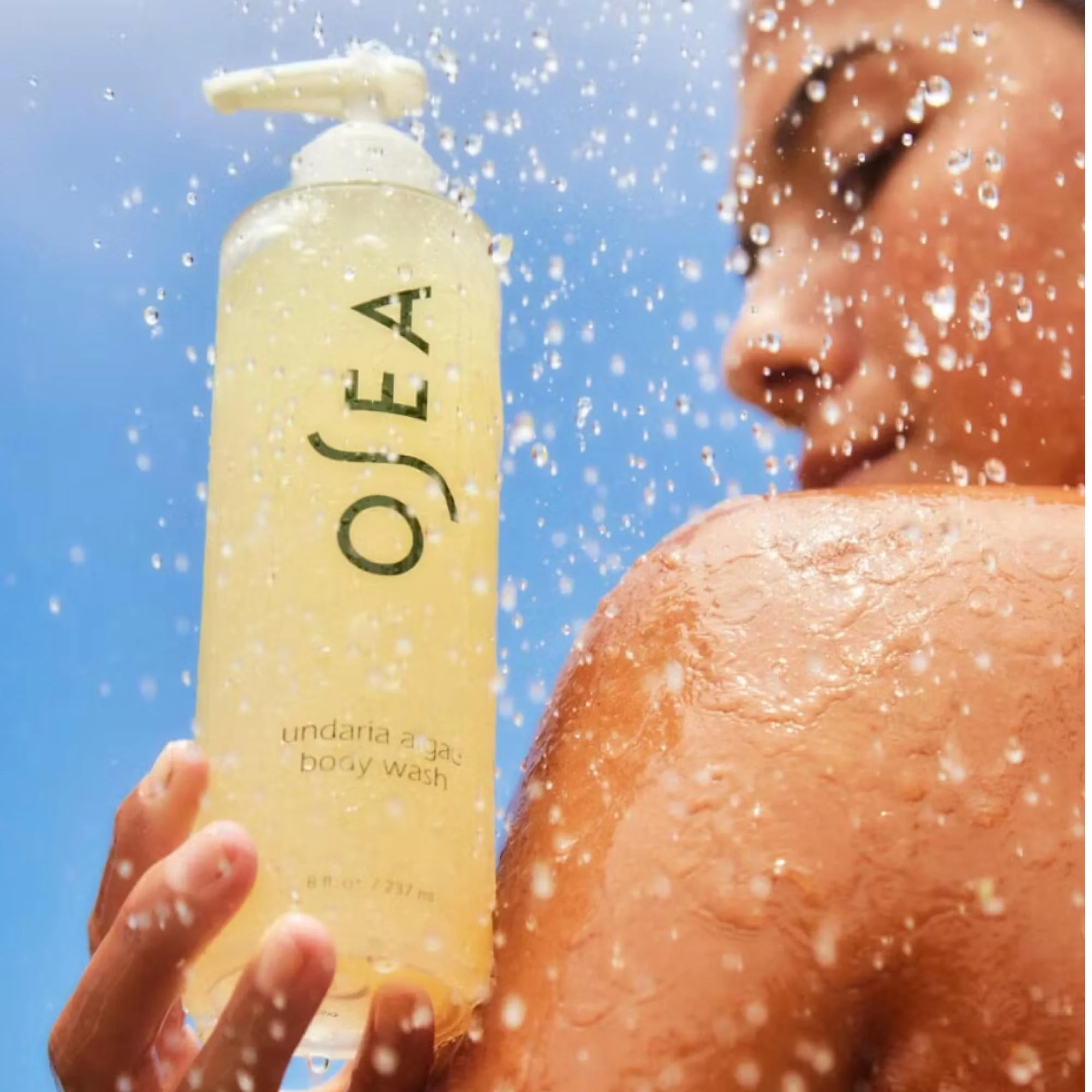 OSEA Undaria Algae™ Body Wash - pH Balanced - Hydrating & Moisturizing Citrus Scented Cleanser - Clean, Vegan, Non-Toxic Skincare - 8oz - Image 4