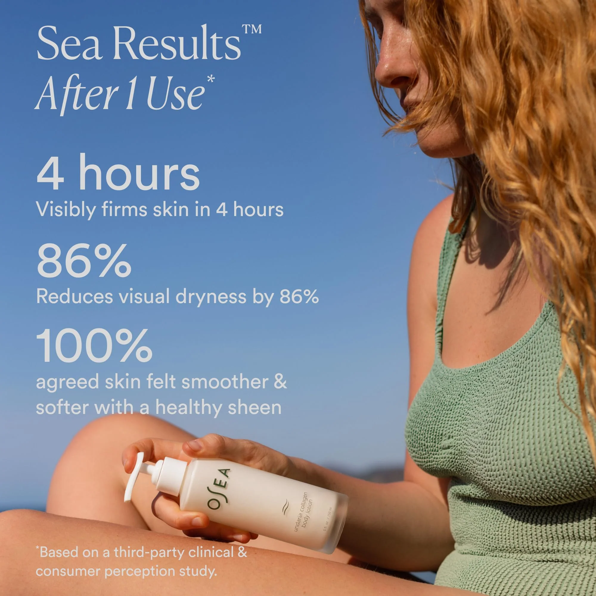 OSEA Undaria Algae™ Fragrance Free Body Lotion 5 oz - Ultra-Hydrating & Lightweight - Firms Skin in 4 Hours - Packed with Undaria Seaweed & Hyaluronic Acid - Hypoallergenic Formula - Image 7