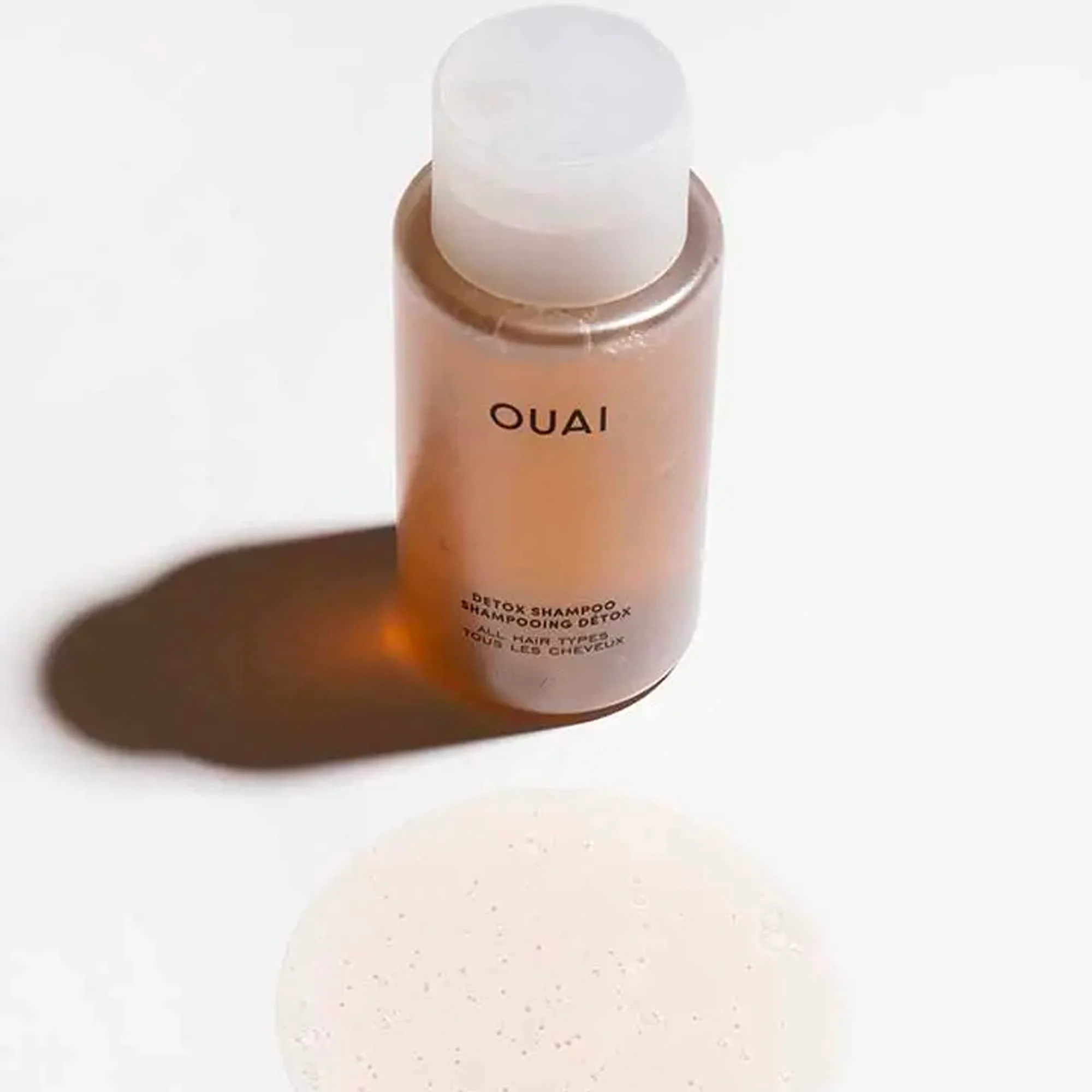 OUAI Detox Shampoo Travel Size - Clarifying Shampoo for Build Up, Dirt, Oil, Product and Hard Water - Apple Cider Vinegar & Keratin for Clean, Refreshed Hair - Sulfate-Free Hair Care (3 oz) - Image 4