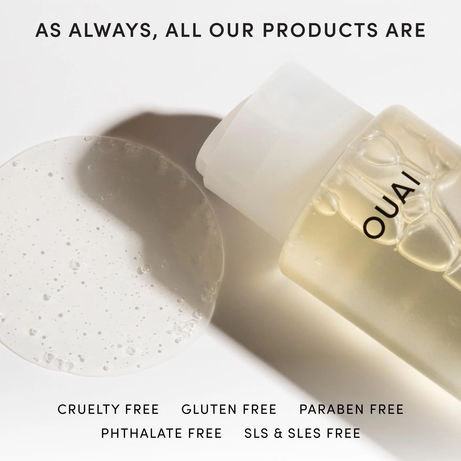 OUAI Fine Hair Shampoo Refill - Volumizing Shampoo for Fine Strands - Made with Biotin, Keratin & Chia Seed Oil - Strengthens, Nourishes & Thickens - Color-Safe & Sulfate Free Hair Care (32 Fl oz) - Image 4