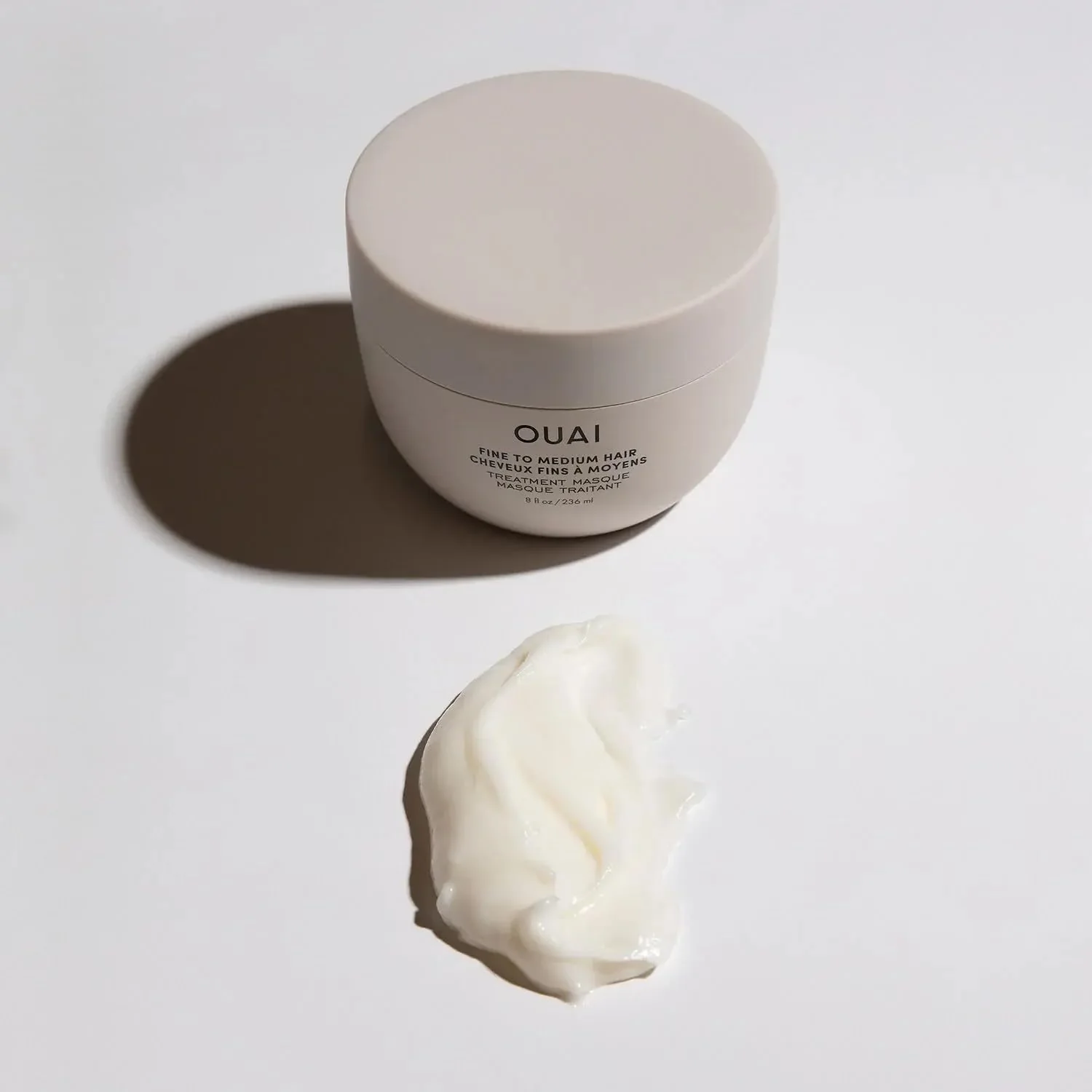 OUAI Fine to Medium Hair Treatment Masque - Hydrating Hair Mask to Help Repair Strands & Increase Shine - With Shea Butter, Keratin and Panthenol - Paraben, Phthalate & Sulfate Free (8 Fl Oz) - Image 2