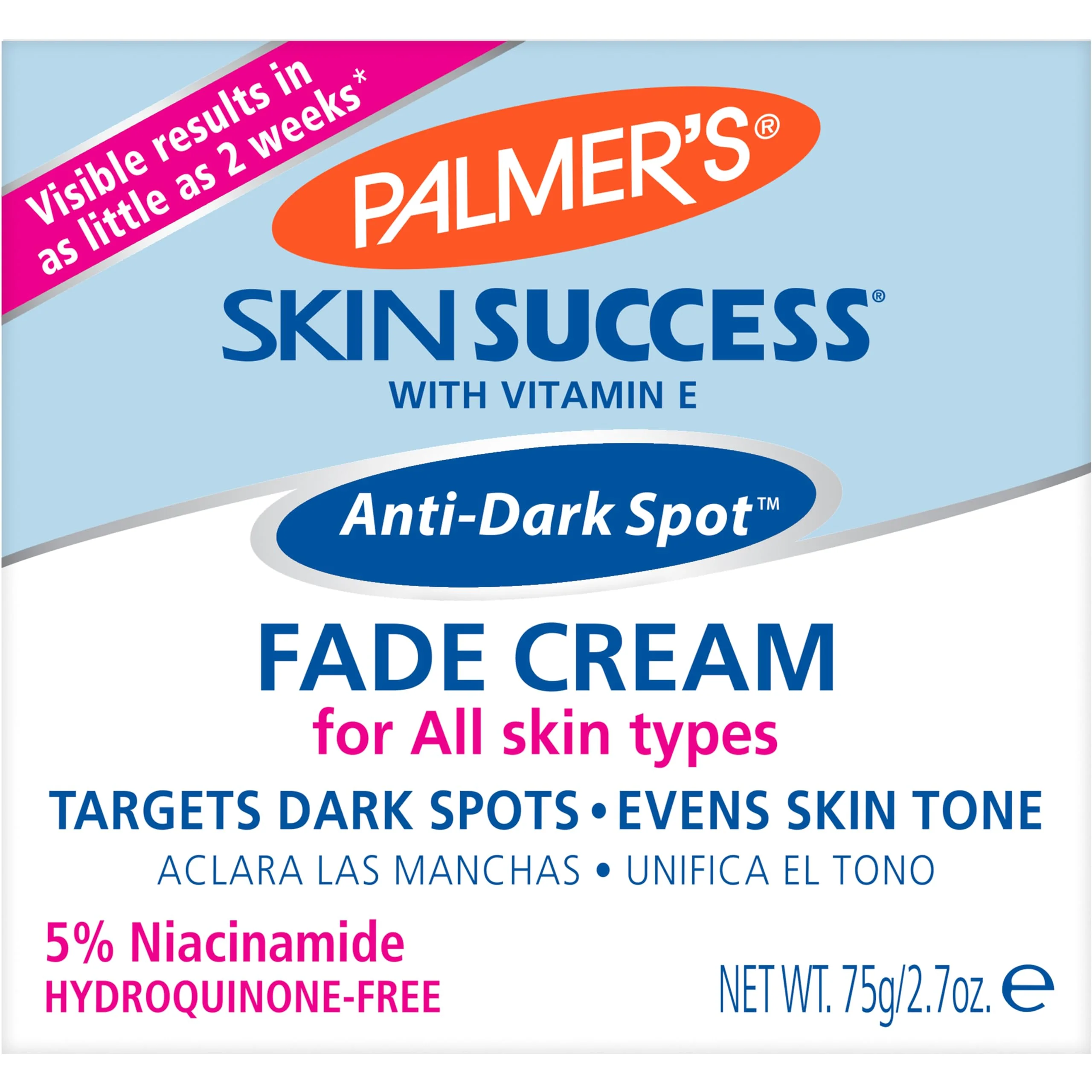 Palmer's Skin Success Anti-Dark Spot Fade Cream with Vitamin E and Niacinamide, for All Skin Types 2.7 Ounce - Image 14