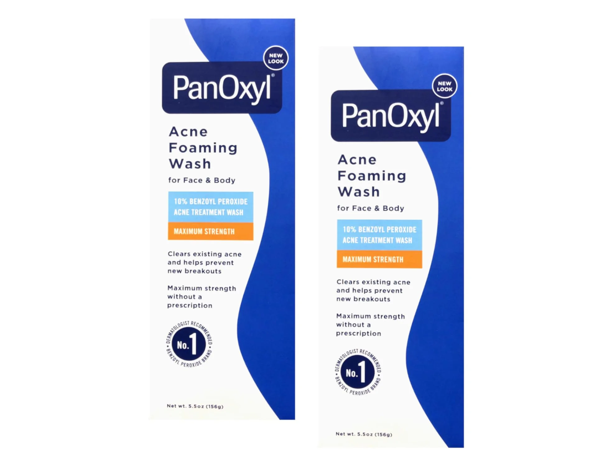 PanOxyl 10% Acne Foaming Wash 5.5 Ounce (Value Pack of 2) - Image 2