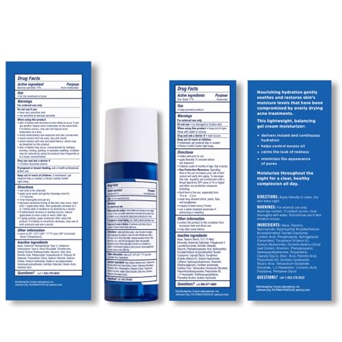 PanOxyl Complete Cleanse, Manage & Moisturize Bundle - Acne Foaming Wash Benzoyl Peroxide 10%, PM Balancing Repair Moisturizer, AM Oil Control Moisturizer & Clarifying Exfoliant with 2% Salicylic Acid - Image 10