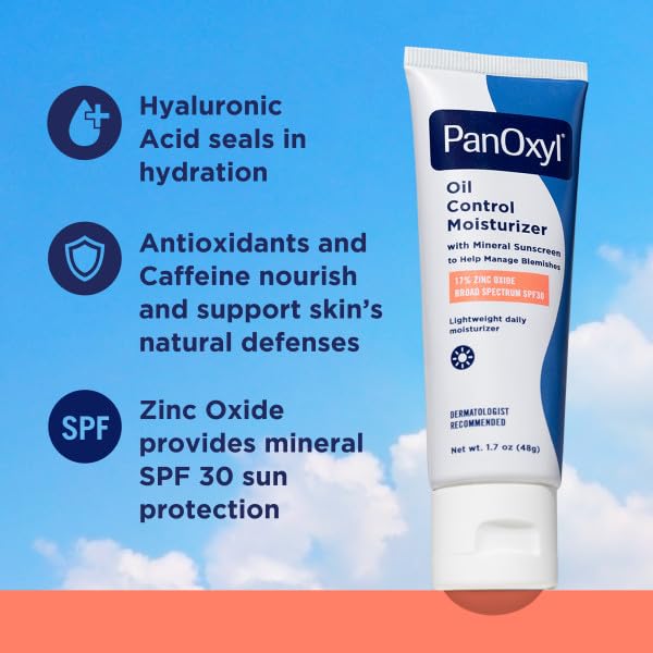 PanOxyl Complete Cleanse, Manage & Moisturize Bundle - Acne Foaming Wash Benzoyl Peroxide 10%, PM Balancing Repair Moisturizer, AM Oil Control Moisturizer & Clarifying Exfoliant with 2% Salicylic Acid - Image 3