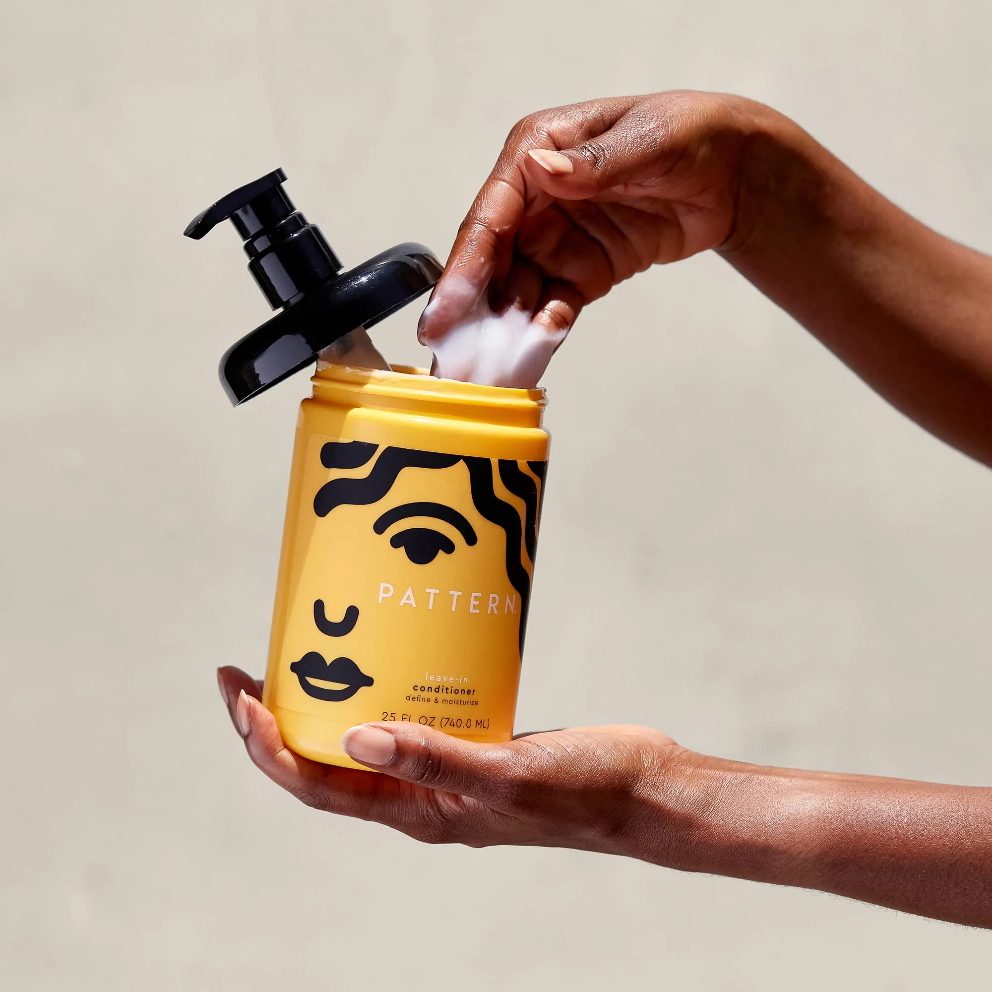 PATTERN Beauty by Tracee Ellis Ross Leave-In Conditioner 25 fl oz - Rich Moisture for Curly, Coily and Tight-Textured Hair, 3a to 4c - Image 6