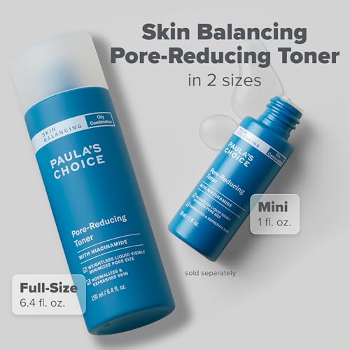 Paula's Choice Skin Balancing Pore-Reducing Face Toner with Niacinamide, for Oily Skin & Combination, Minimizes Large Pores, Controls Oil & Shine, Hydrates & Replenishes, Fragrance-Free, 6.4oz - Image 2