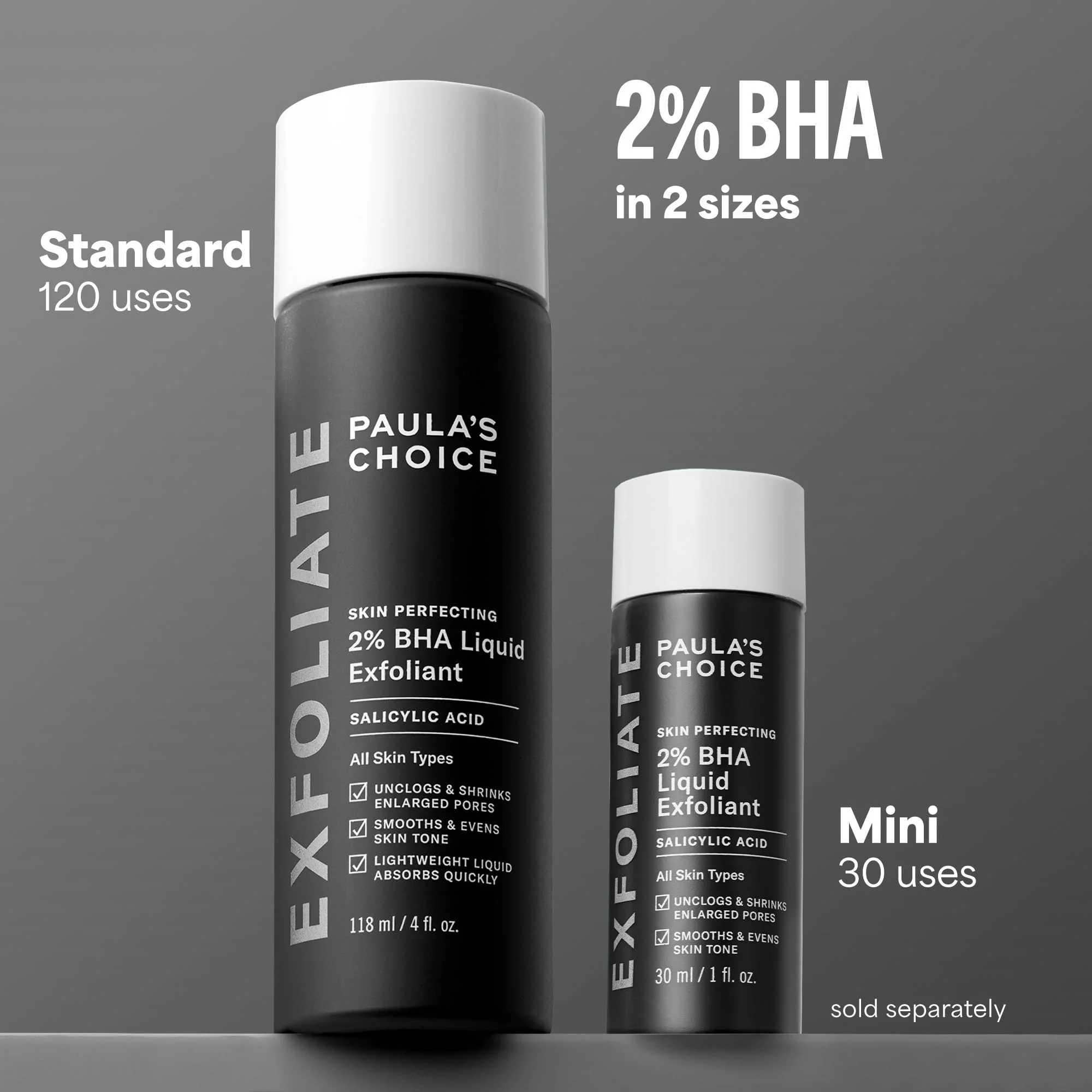 Paulas Choice--SKIN PERFECTING 2% BHA Liquid Salicylic Acid Exfoliant--Facial Exfoliant for Blackheads, Enlarged Pores, Wrinkles & Fine Lines, 4 oz Bottle - Image 3