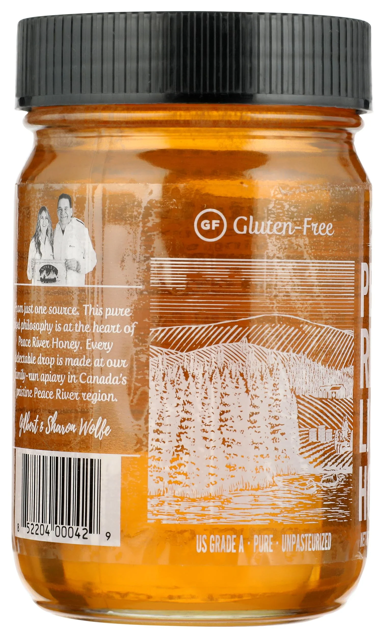Peace River Liquid Honey, Kosher, Gluten Free, 16 Ounce (Pack of 6) - Image 3